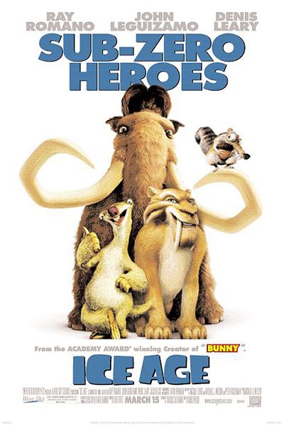 Poster Phim Kỷ Băng Hà (Ice Age)