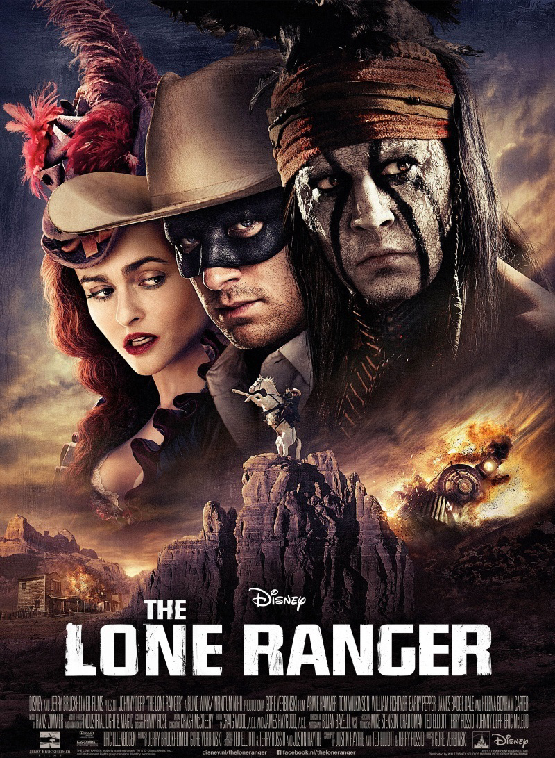 Poster Phim Kỵ Sĩ Cô Độc (The Lone Ranger)