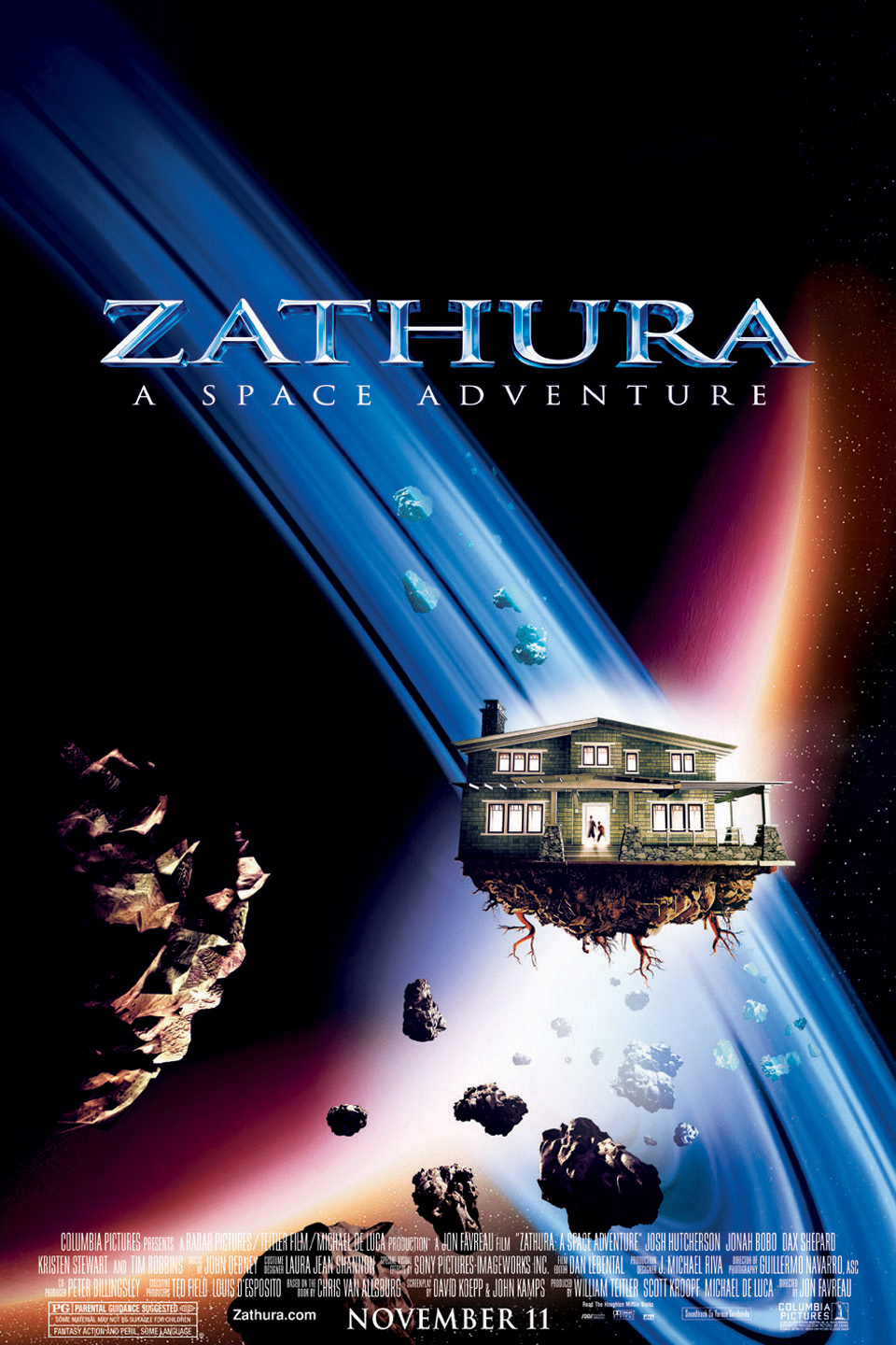 Poster Phim Lạc Ngoài Không Gian (Zathura: A Space Adventure)