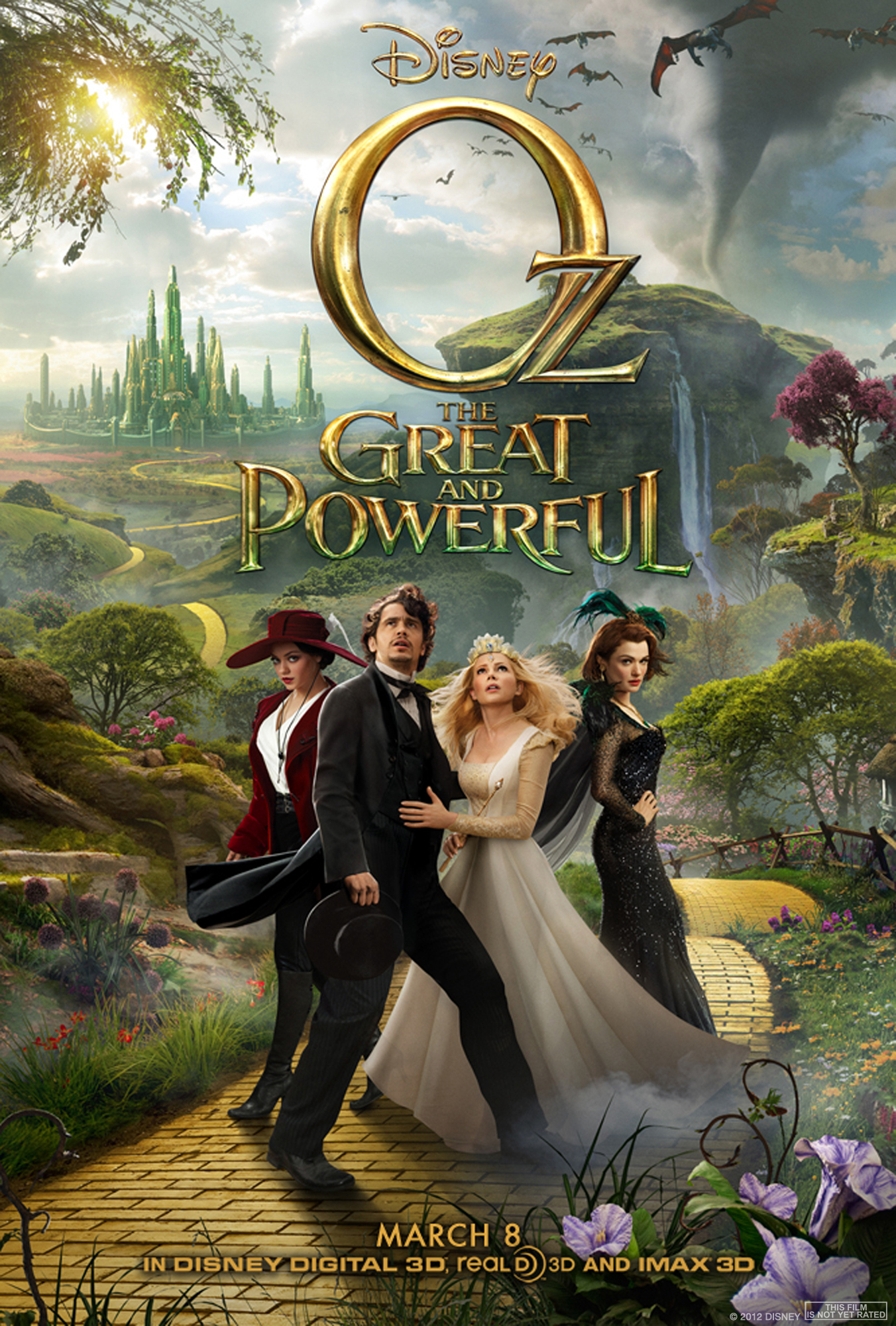 Xem Phim Lạc Vào Xứ Oz Vĩ Đại & Quyền Năng (Oz the Great and Powerful 2013)
