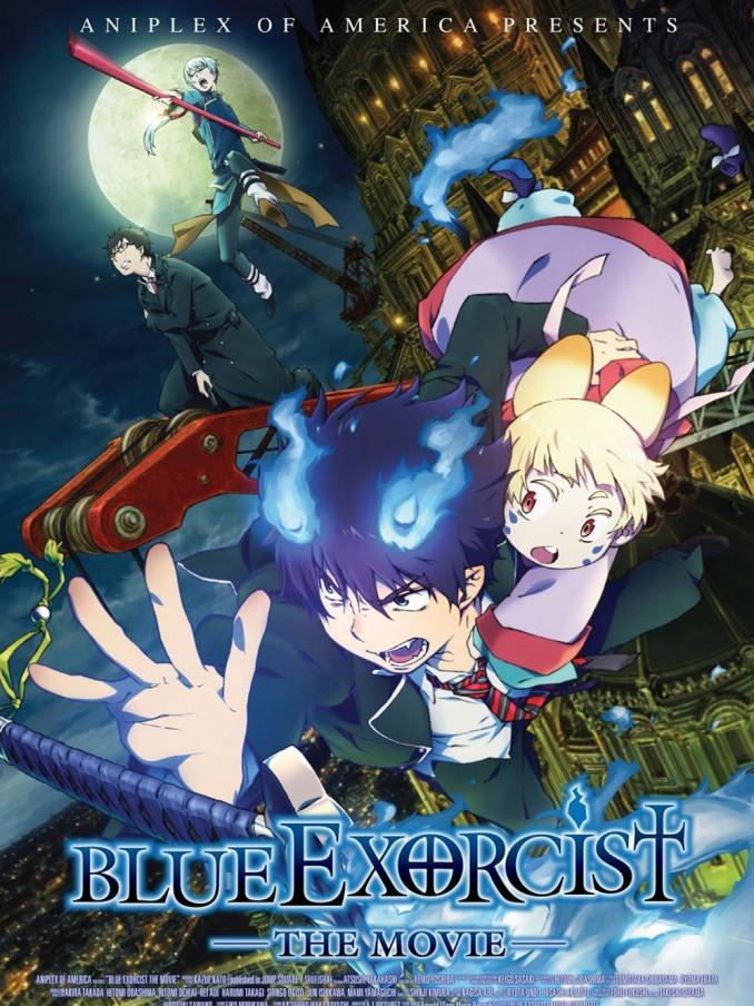 Poster Phim Lam Hỏa Diệt Quỷ Movie (Blue Exorcist: The Movie)