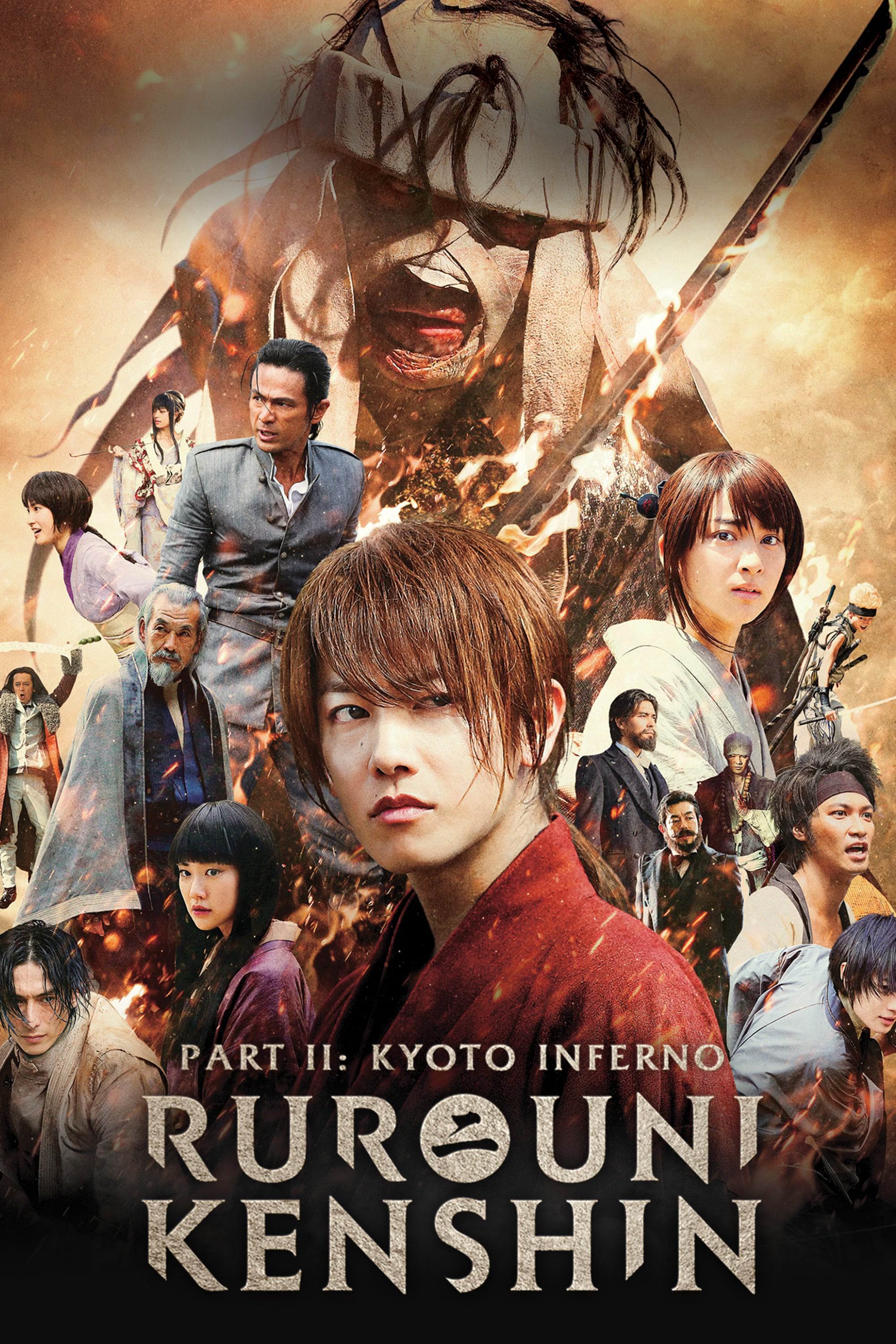 Poster Phim Lãng khách Kenshin 2: Đại Hỏa Kyoto (Rurouni Kenshin Part II: Kyoto Inferno)