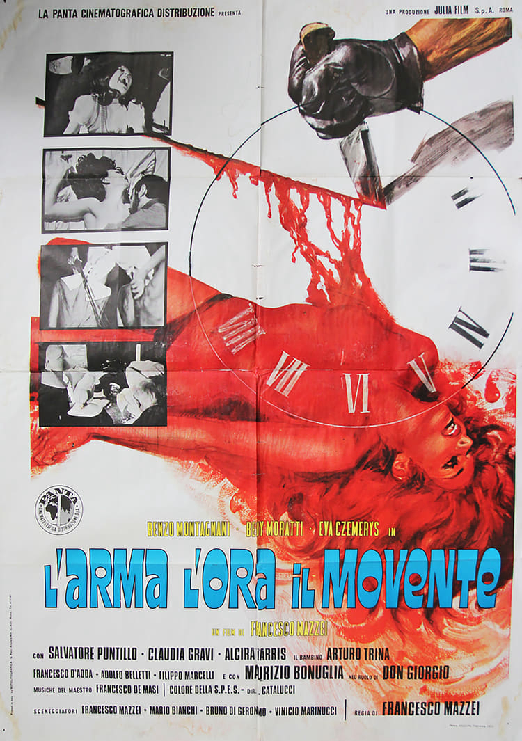 Poster Phim L'arma, l'ora, il movente (The Weapon, the Hour, the Motive)