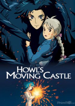 Poster Phim Lâu đài di động của Howl (Howl Moving Castle Hauru no ugoku shiro)