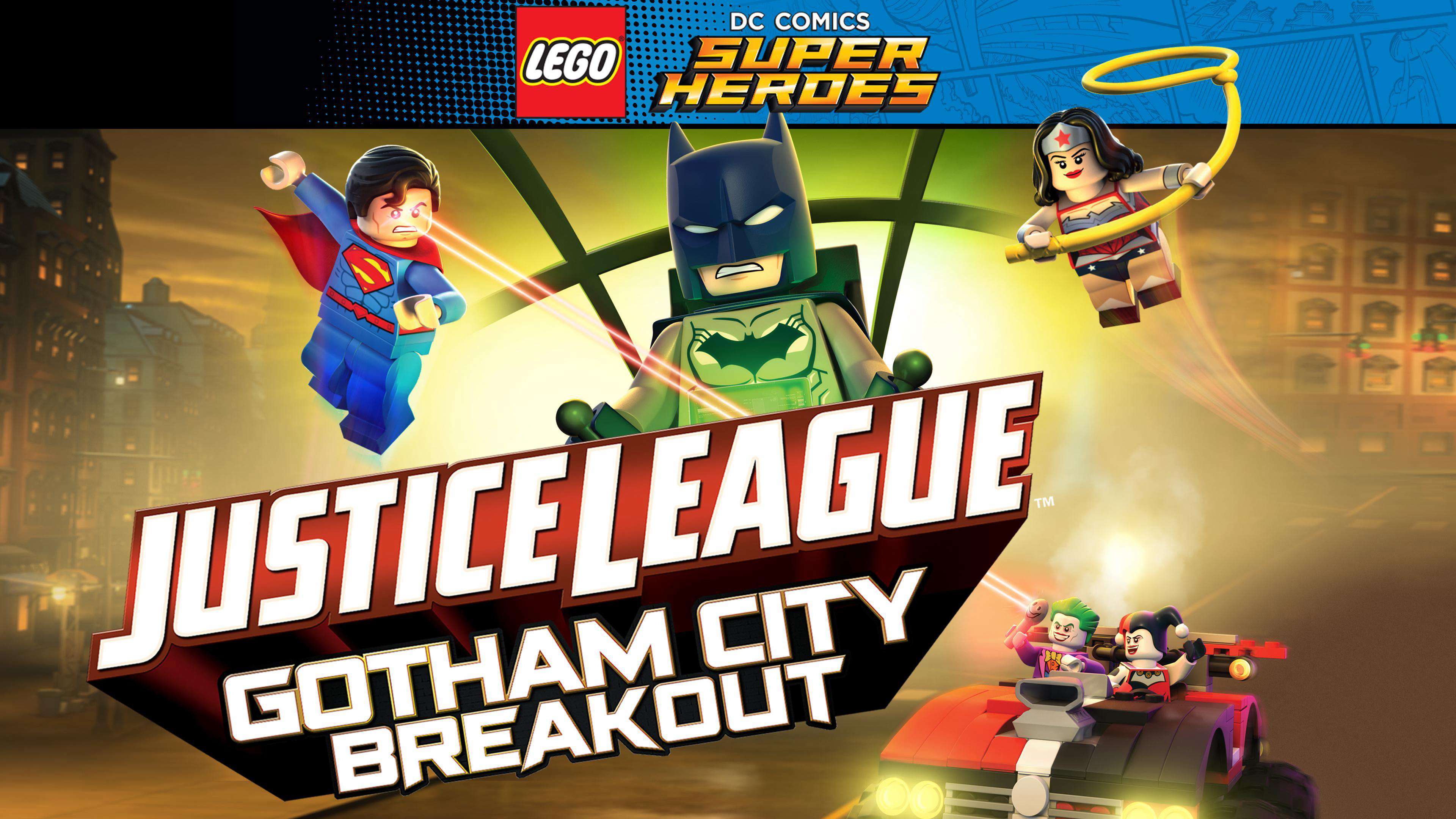 Poster Phim Lego DC Comics Superheroes: Justice League - Gotham City Breakout (Lego DC Comics Superheroes: Justice League - Gotham City Breakout)