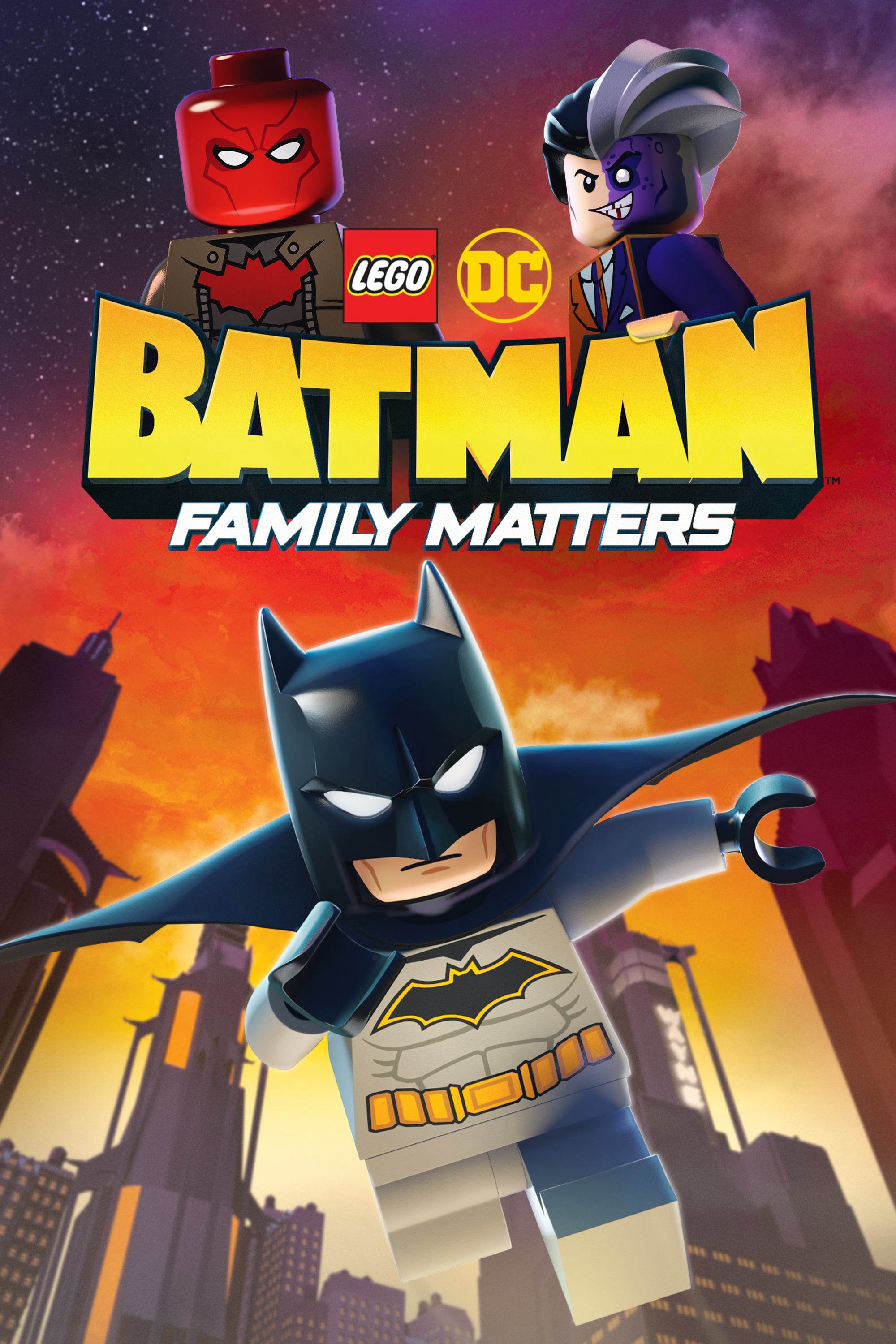 Poster Phim LEGO DC- Người Dơi Và Vấn Đề Đại Gia Đình (Lego DC Batman: Family Matters)