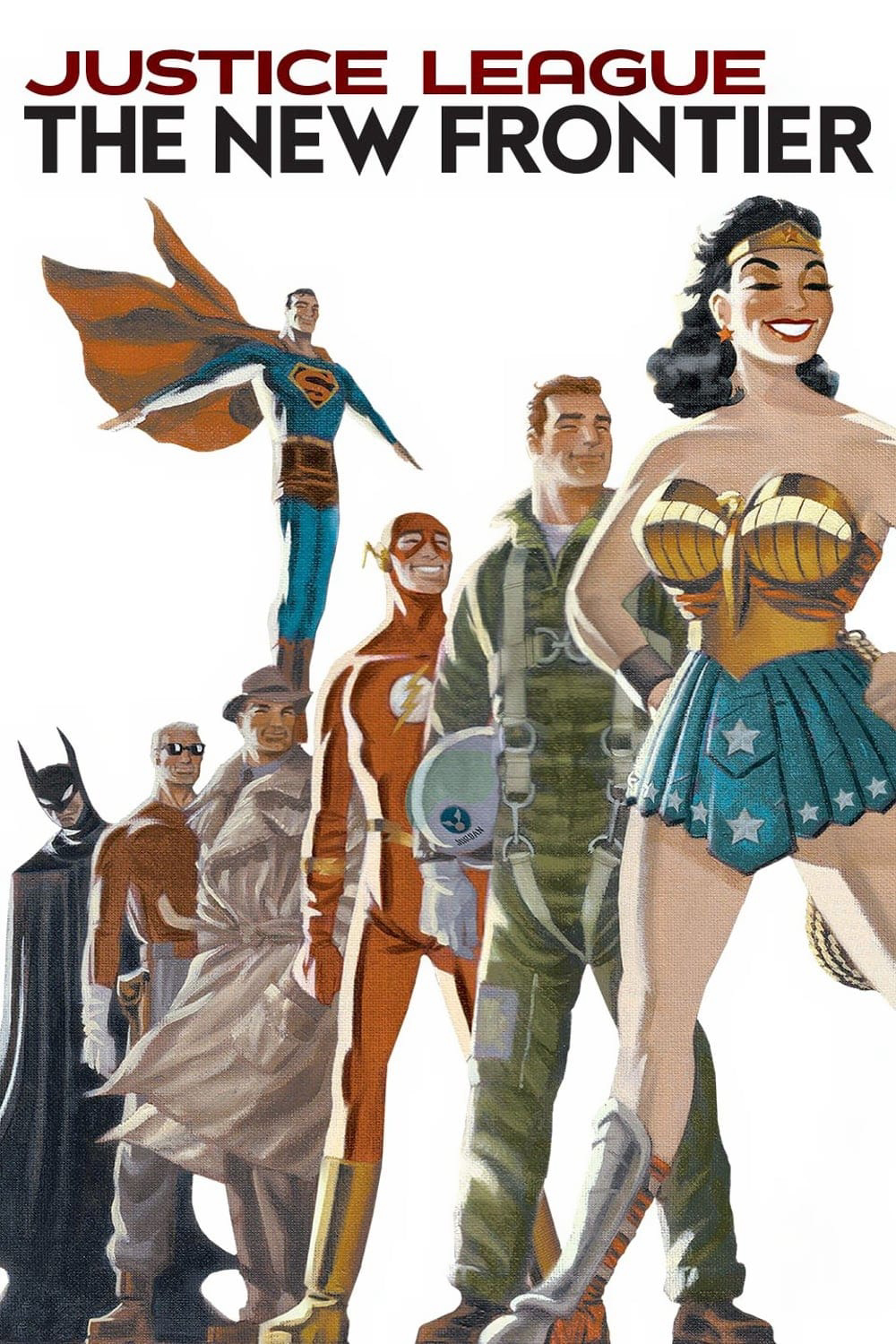Poster Phim Liên Minh Công Lý: Biên Giới Mới (Justice League: The New Frontier)