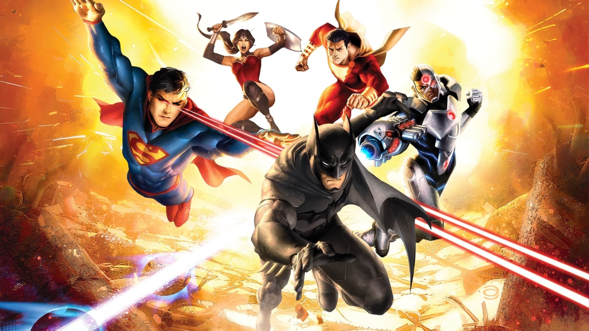 Poster Phim Liên Minh Công Lý: Chiến Tranh (Justice League: War)
