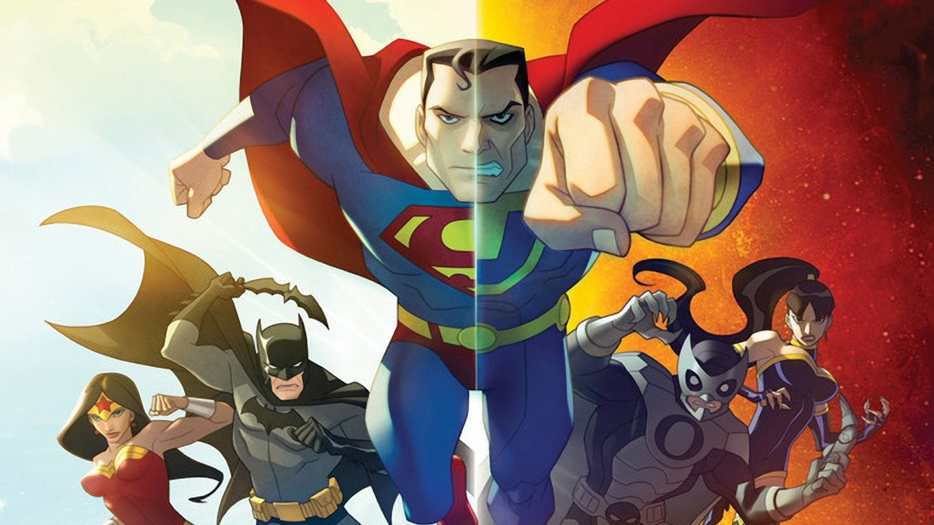 Poster Phim Liên Minh Công Lý: Thảm Họa Giữa Hai Trái Đất (Justice League: Crisis on Two Earths)
