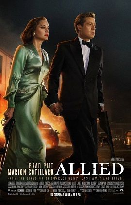 Poster Phim Liên Minh Sát Thủ (Allied)