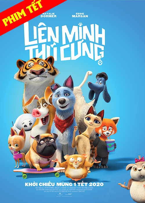 Poster Phim Liên Minh Thú Cưng (Pets United)