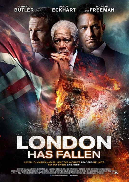 Poster Phim London thất thủ (London Has Fallen)