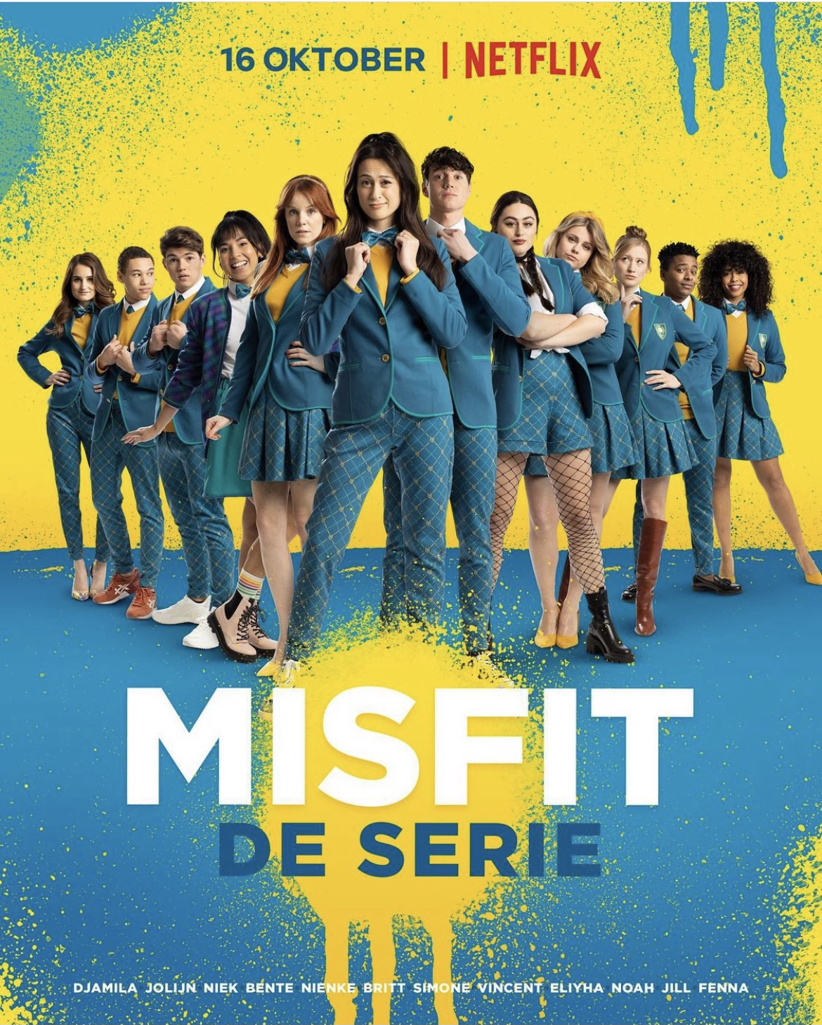 Poster Phim Lũ nhóc dị thường: Loạt phim (Misfit: The Series)