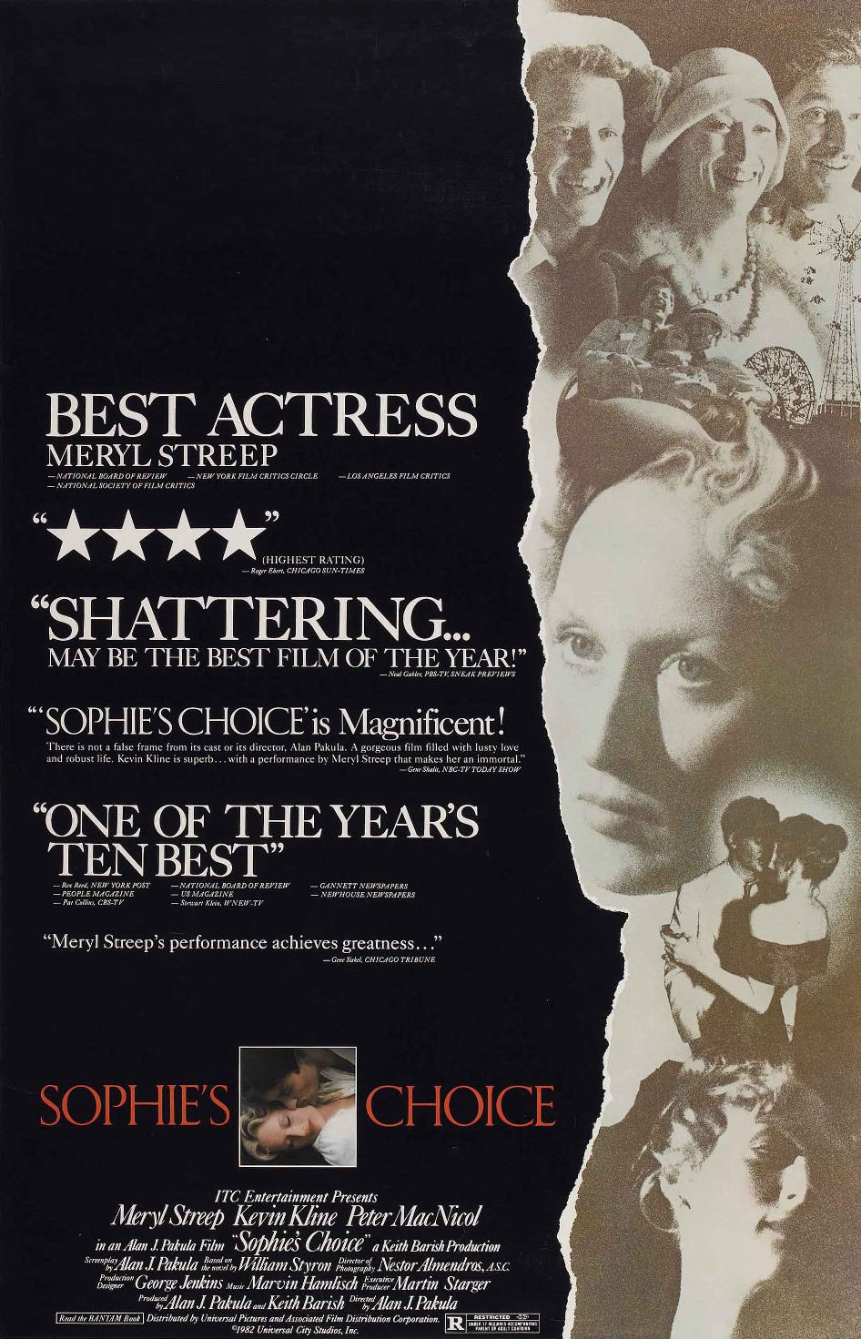 Poster Phim Lựa Chọn Của Sophie (Sophie's Choice)