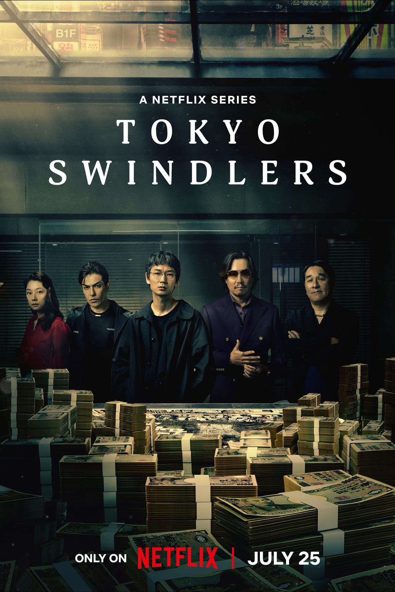 Poster Phim Lừa đảo ở Tokyo (Tokyo Swindlers)