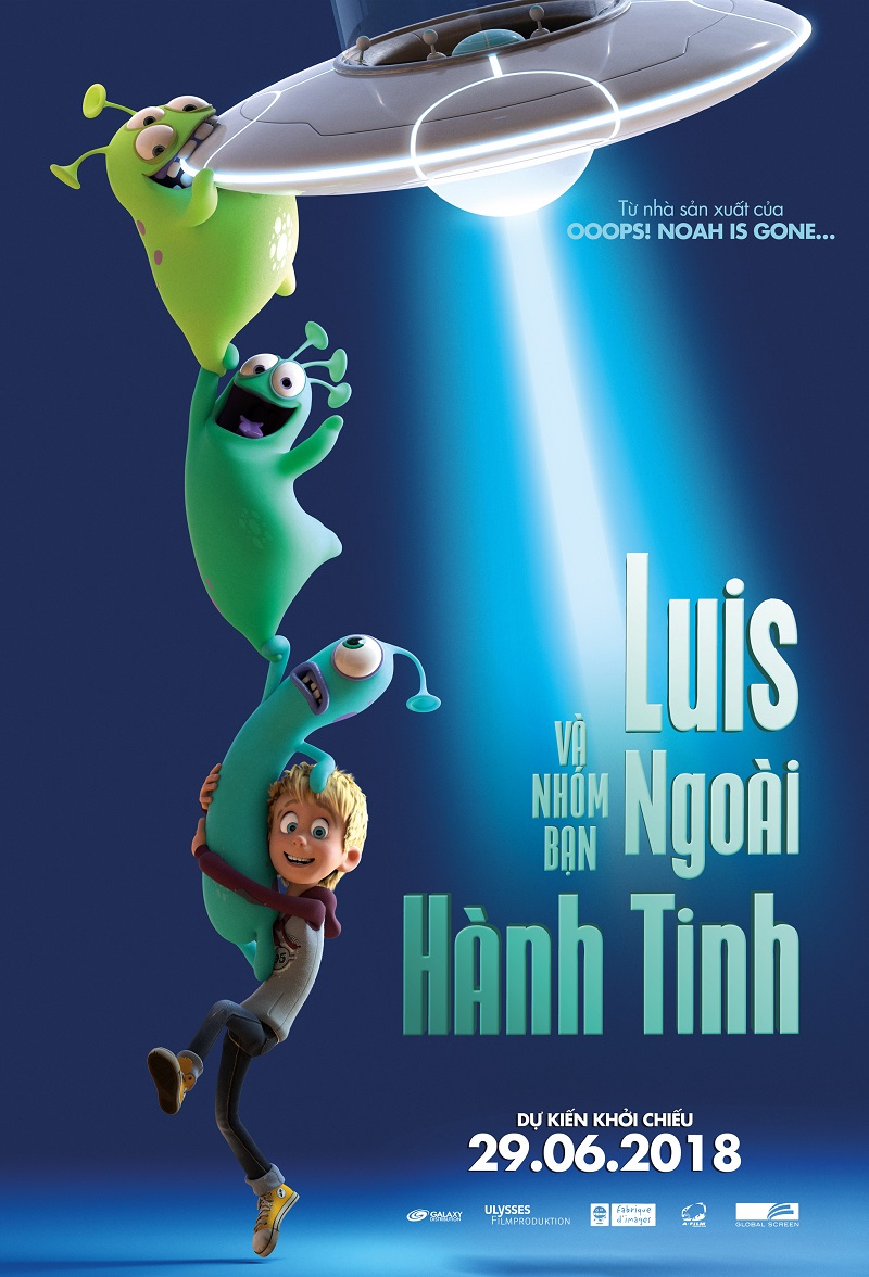 Poster Phim Luis Và Nhóm Bạn Ngoài Hành Tinh (Luis and the Aliens)
