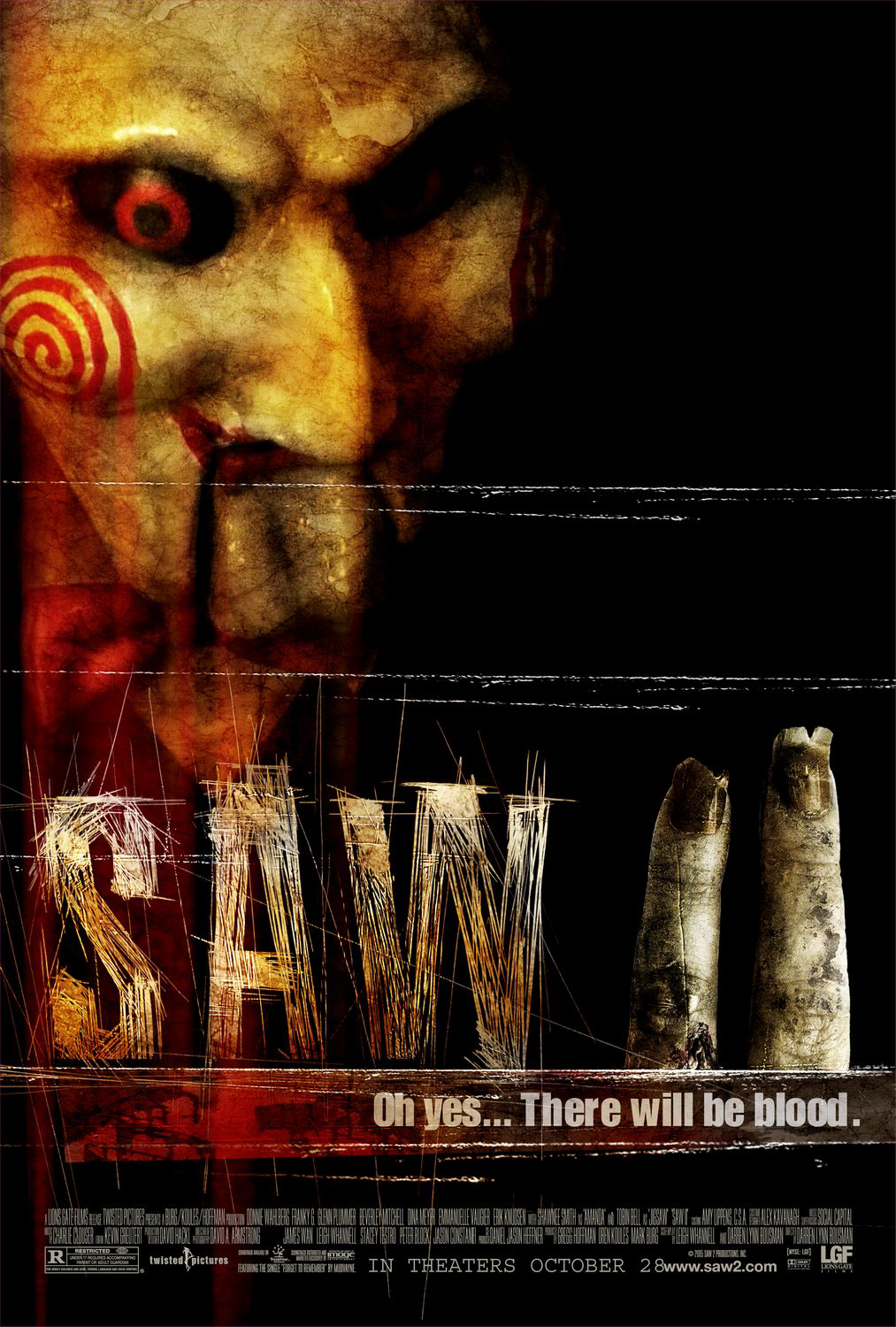 Poster Phim Lưỡi cưa II (Saw II)