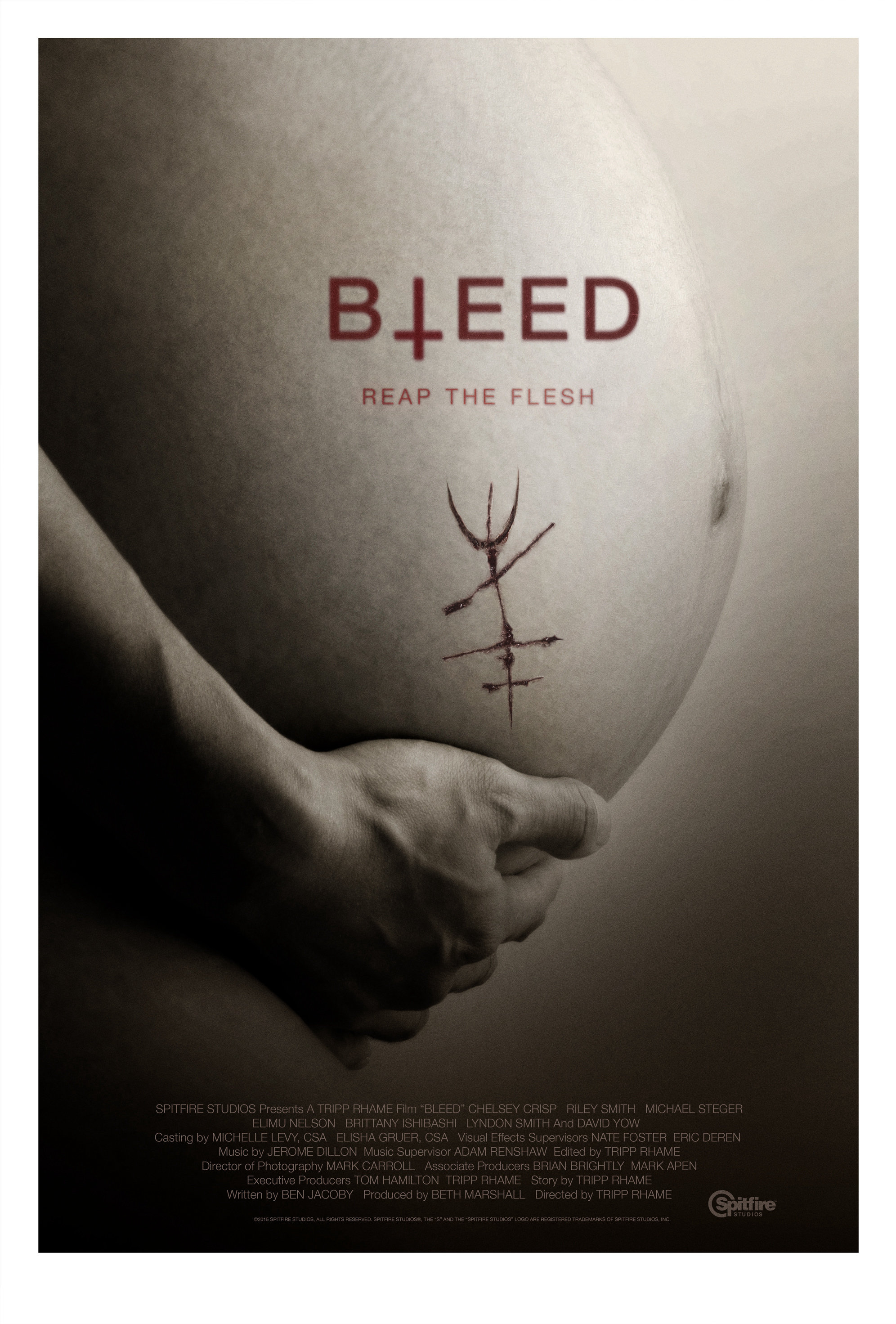 Poster Phim Lưỡi Dao Rỉ Máu (Bleed)