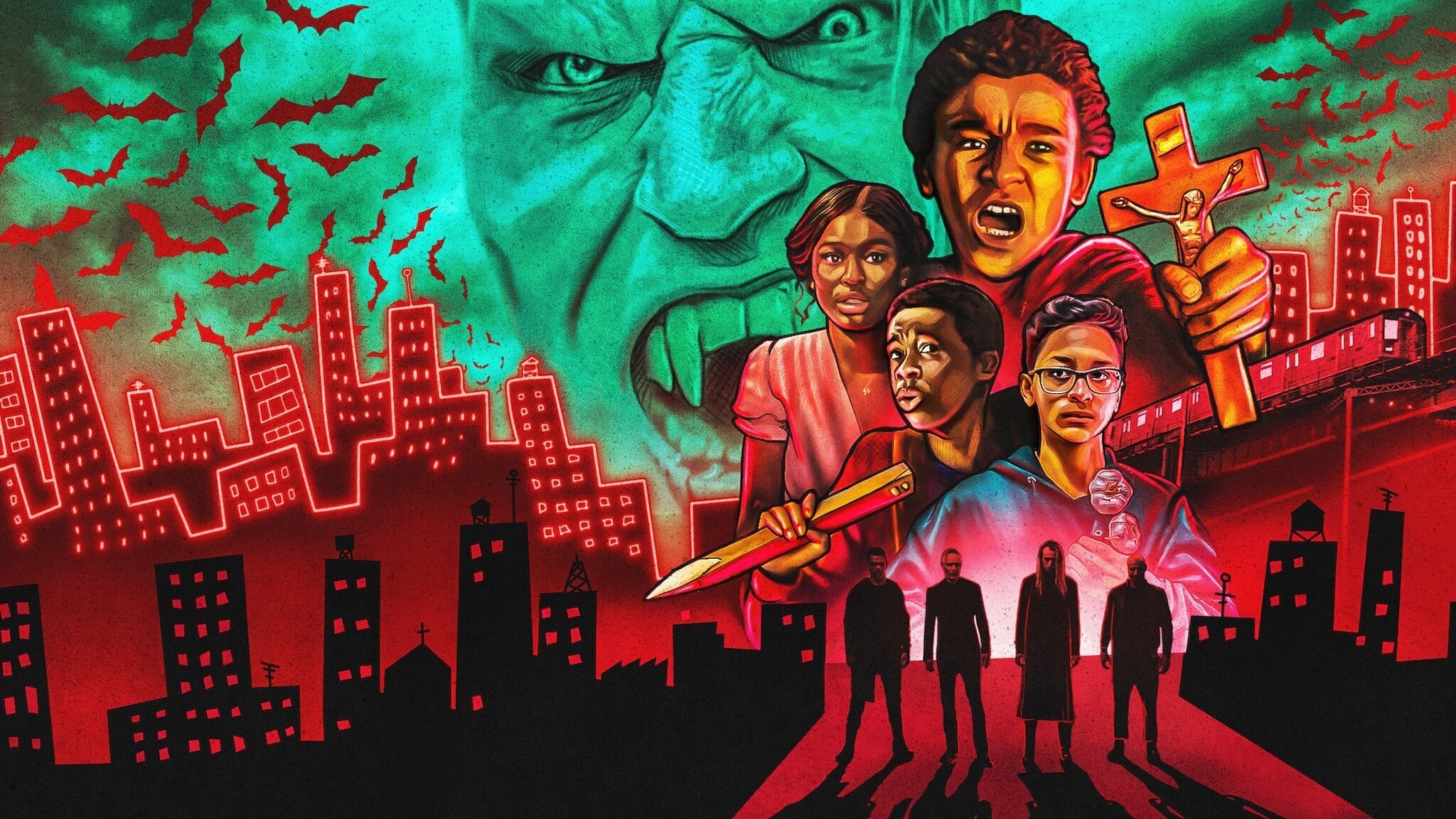 Poster Phim Ma Cà Rồng Ở Quận Bronx (Vampires vs. the Bronx)