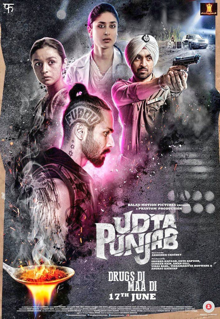 Poster Phim Ma lực chất trắng (Udta Punjab)