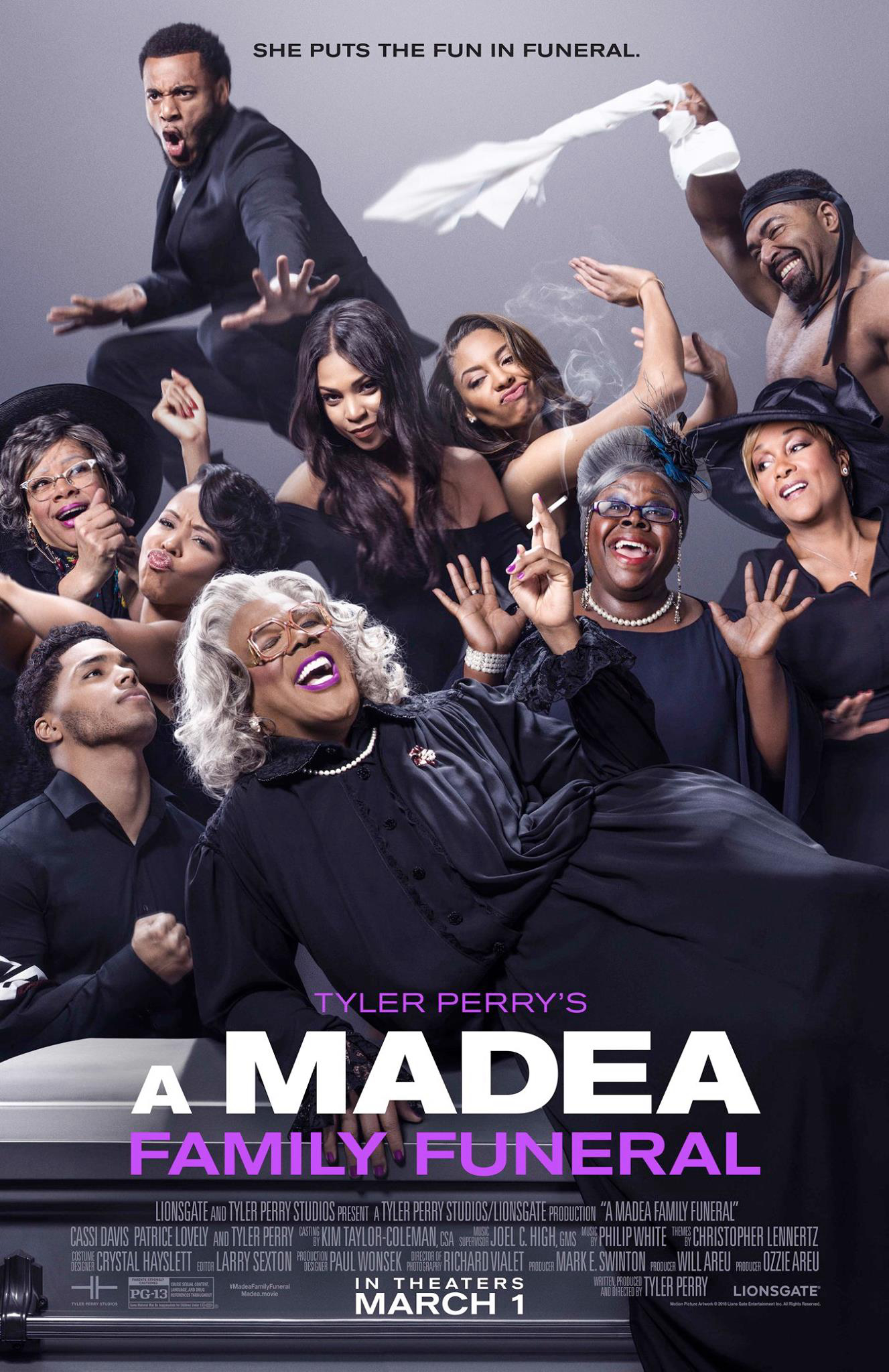 Poster Phim Madea: Tang lễ gia đình (A Madea Family Funeral)