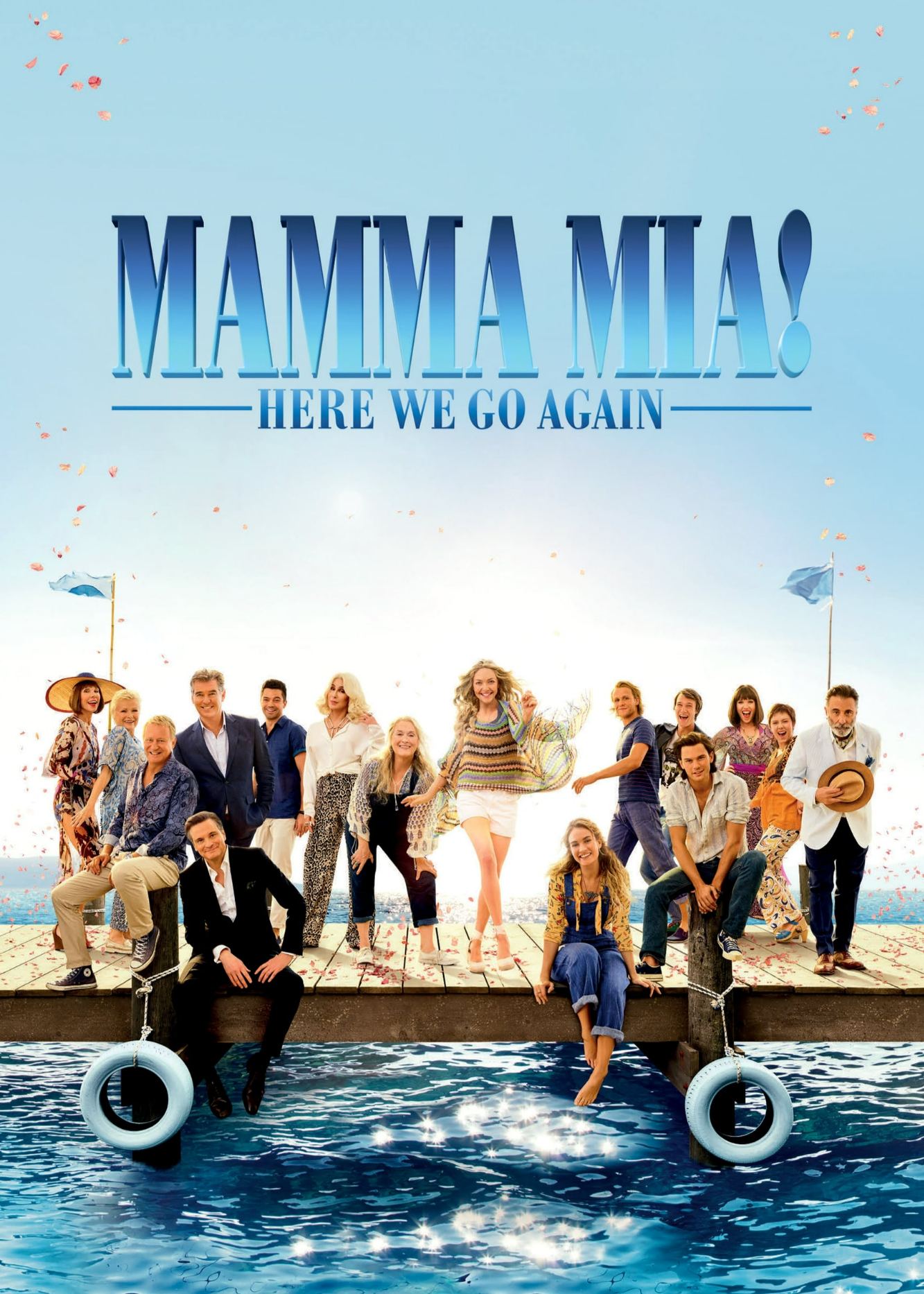 Poster Phim Mamma Mia! Yêu Lần Nữa (Mamma Mia! Here We Go Again)