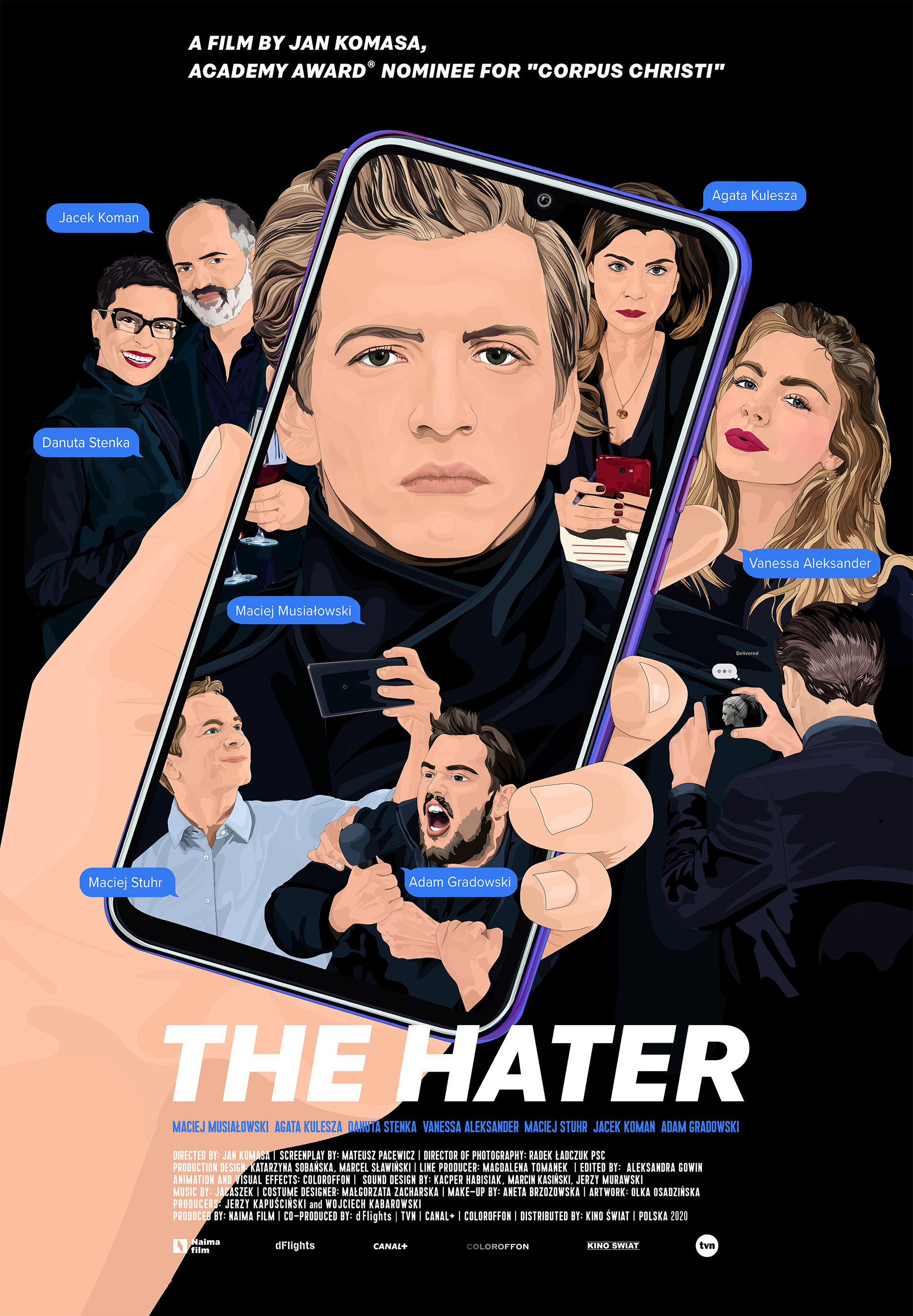 Poster Phim Mạng lưới thù ghét (The Hater)