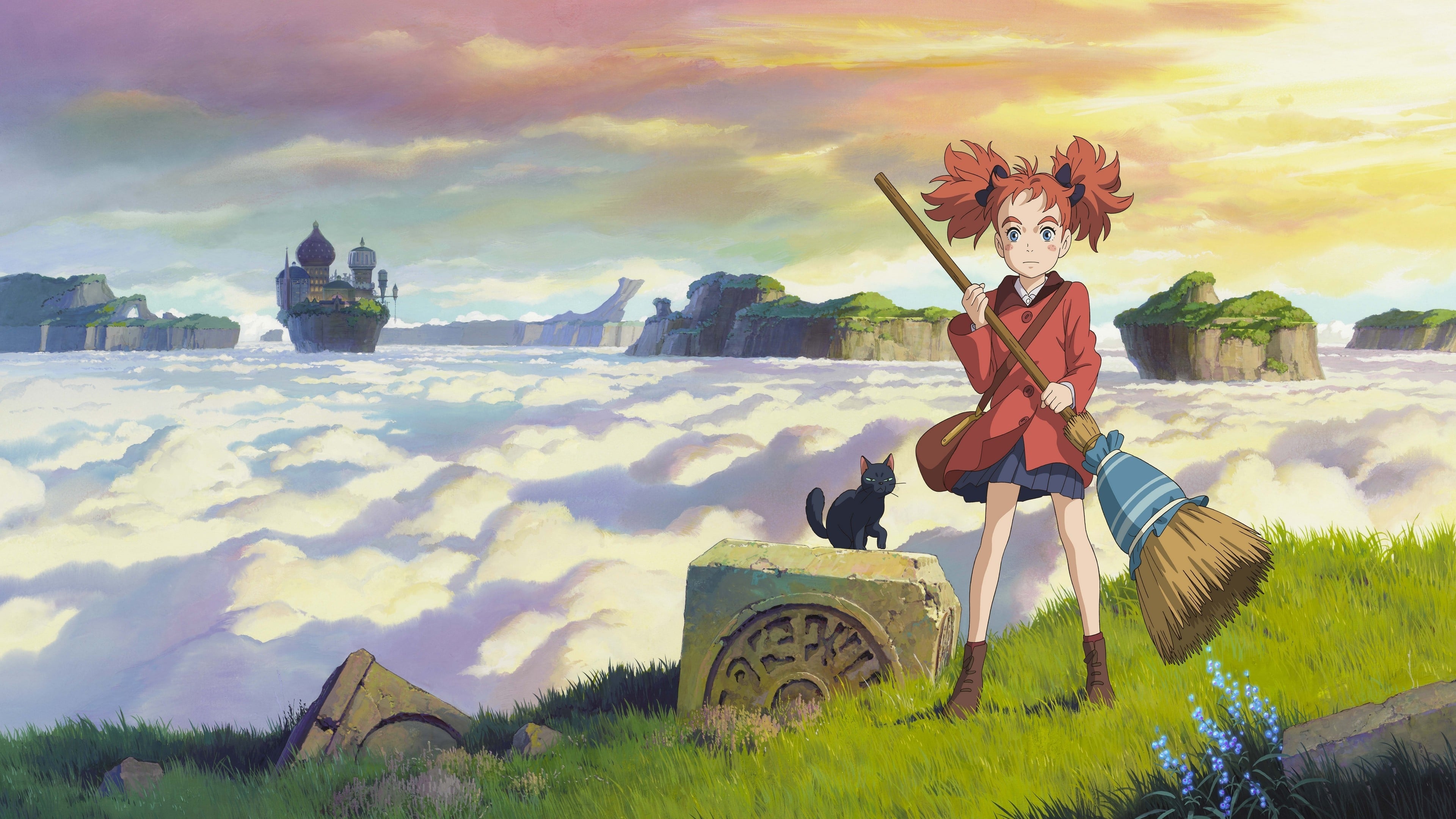 Poster Phim Mary và Đóa Hoa Phù Thuỷ (Mary and the Witch's Flower)