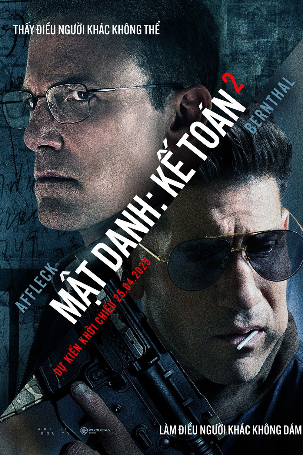 Poster Phim Mật Danh: Kế Toán 2 (The Accountant²)
