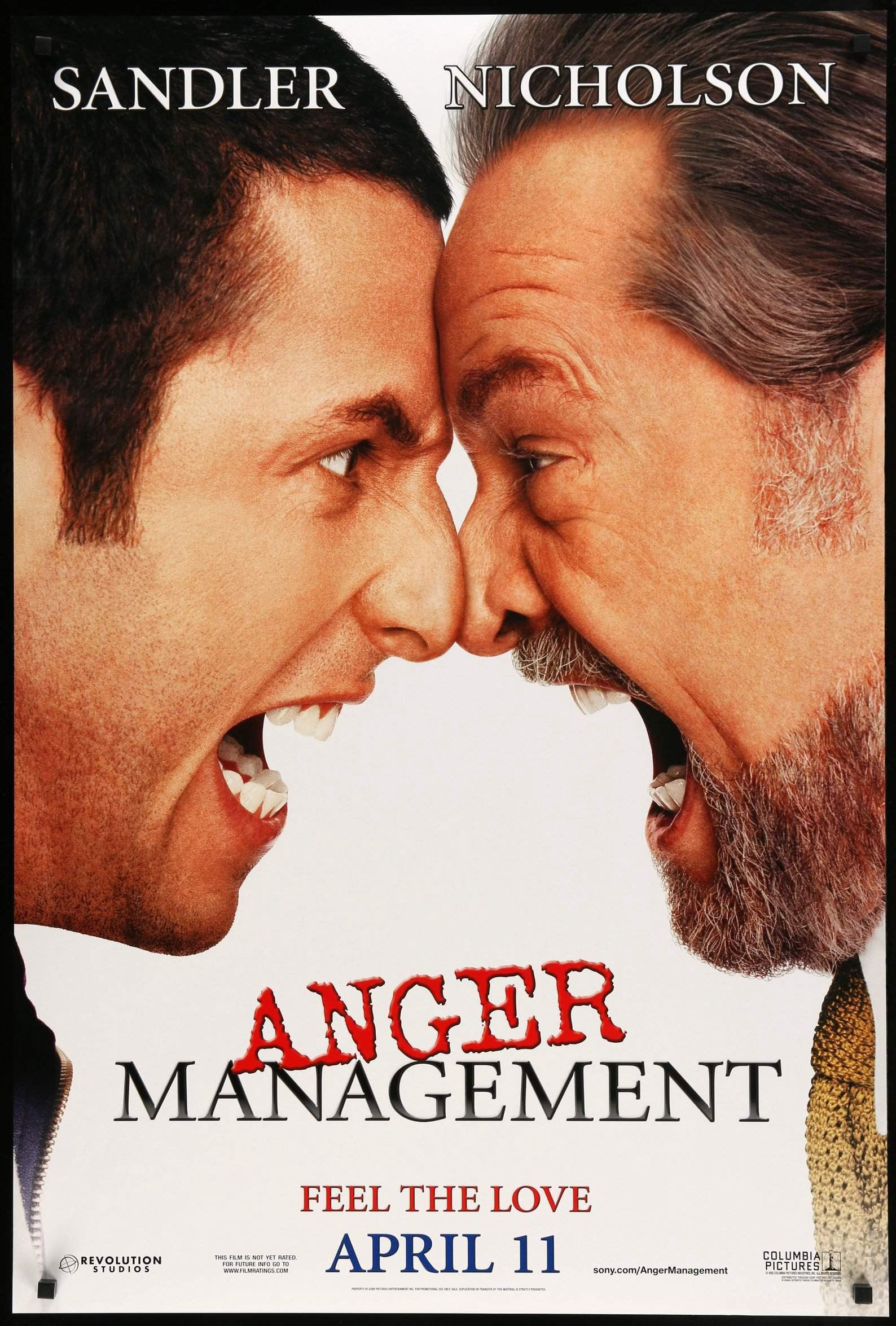 Poster Phim Mất Kiểm Soát (Anger Management)