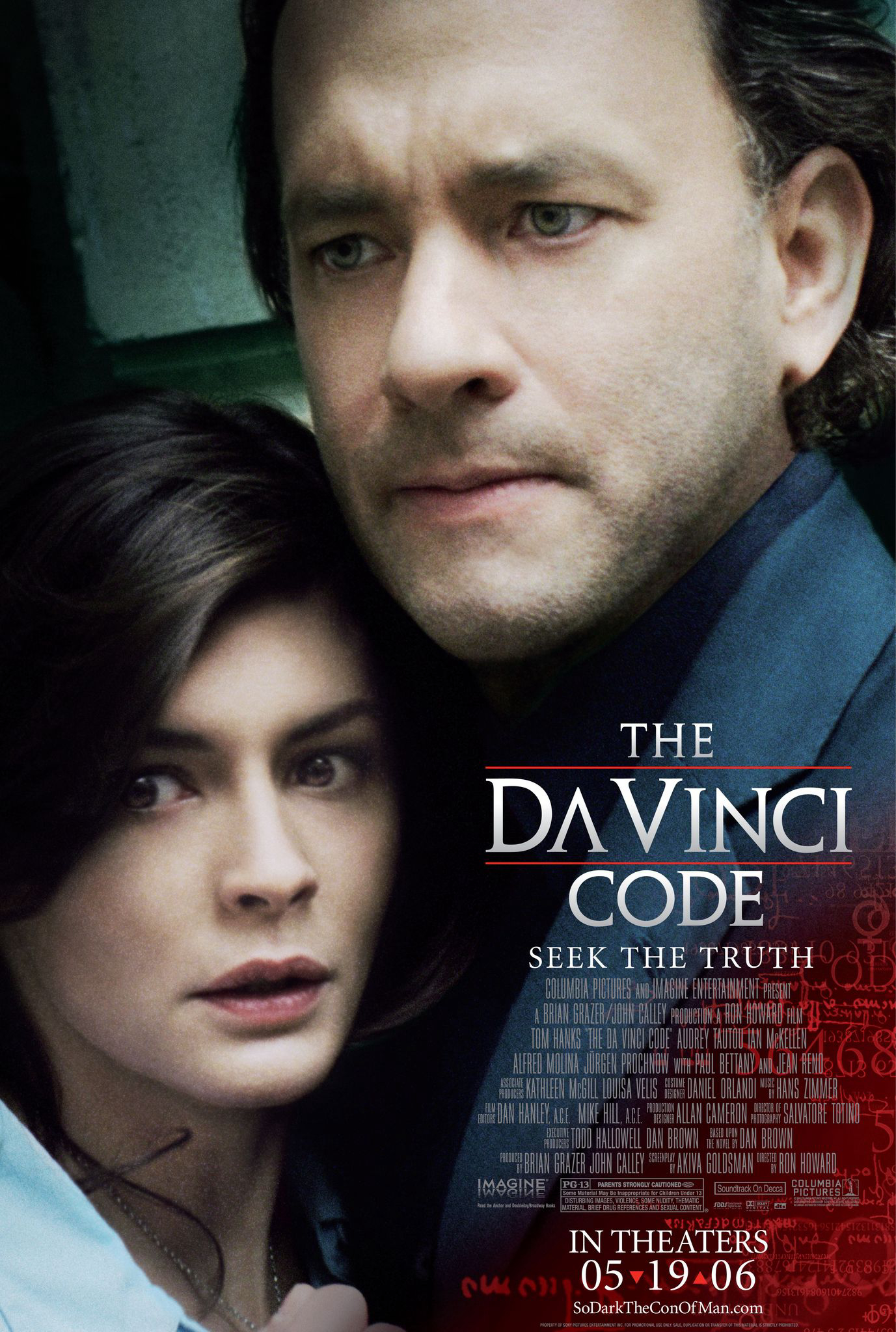 Poster Phim Mật mã Da Vinci (The Da Vinci Code)