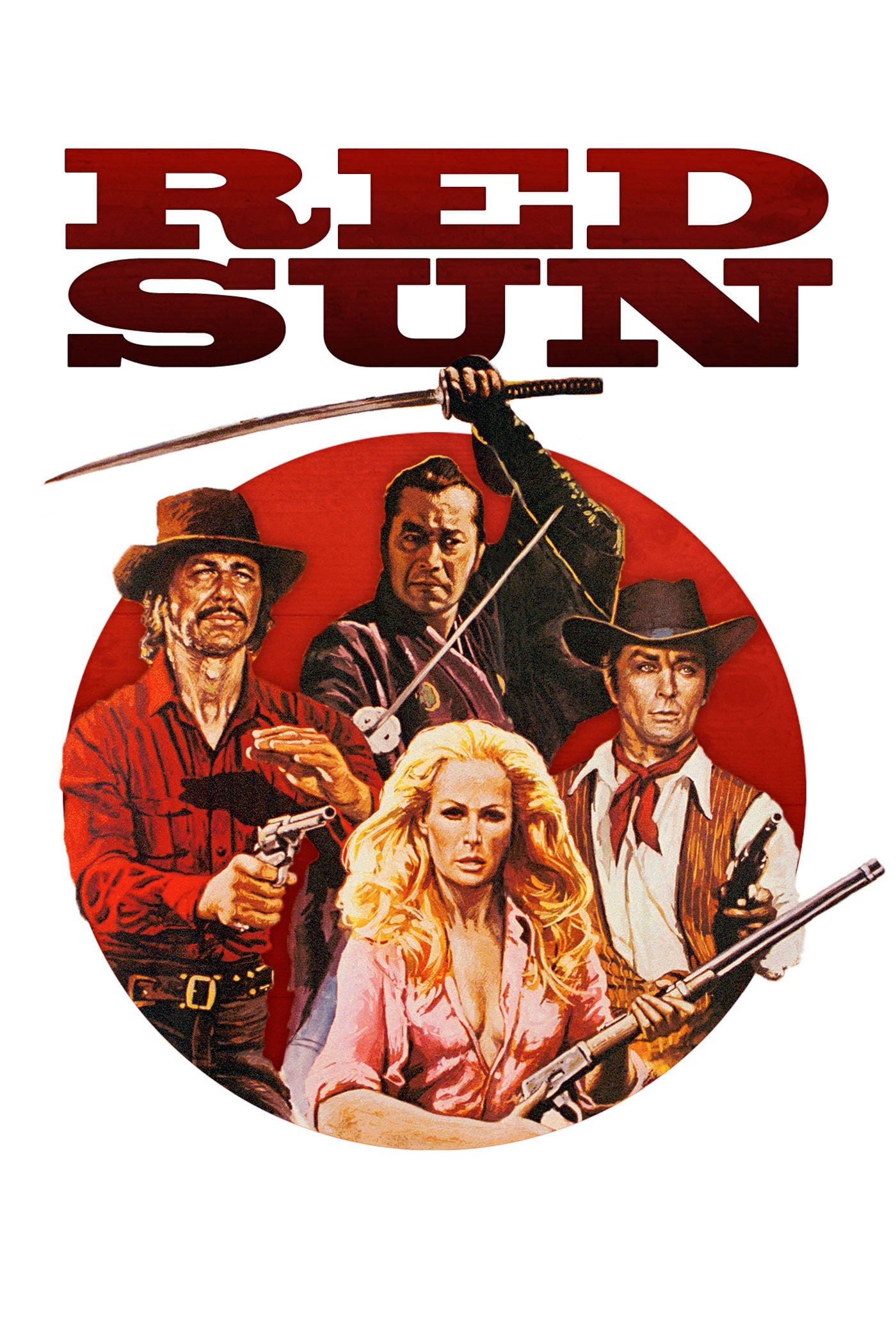 Poster Phim Mặt Trời Đỏ (Red Sun)