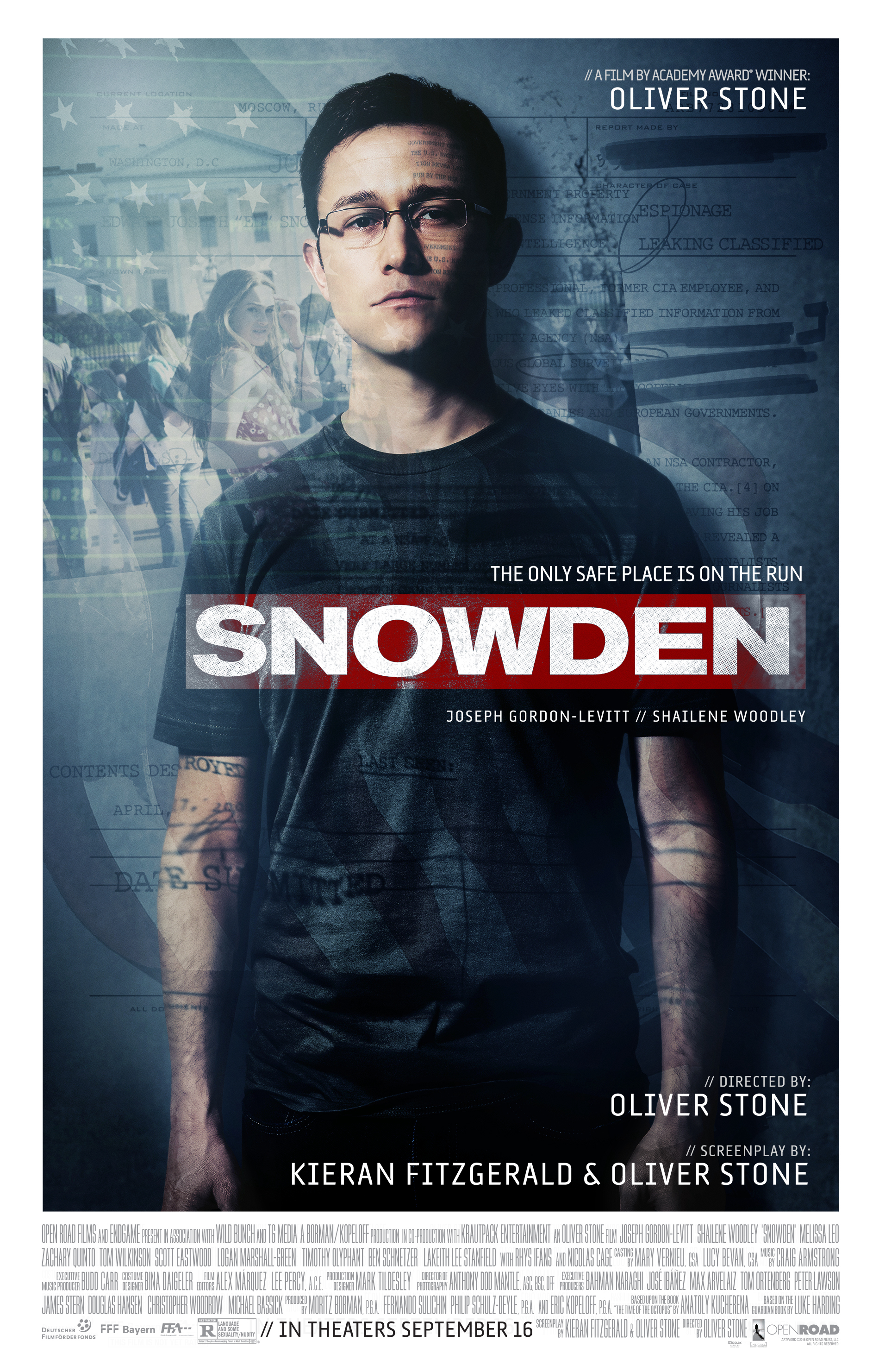 Poster Phim Mật vụ Snowden (Snowden)