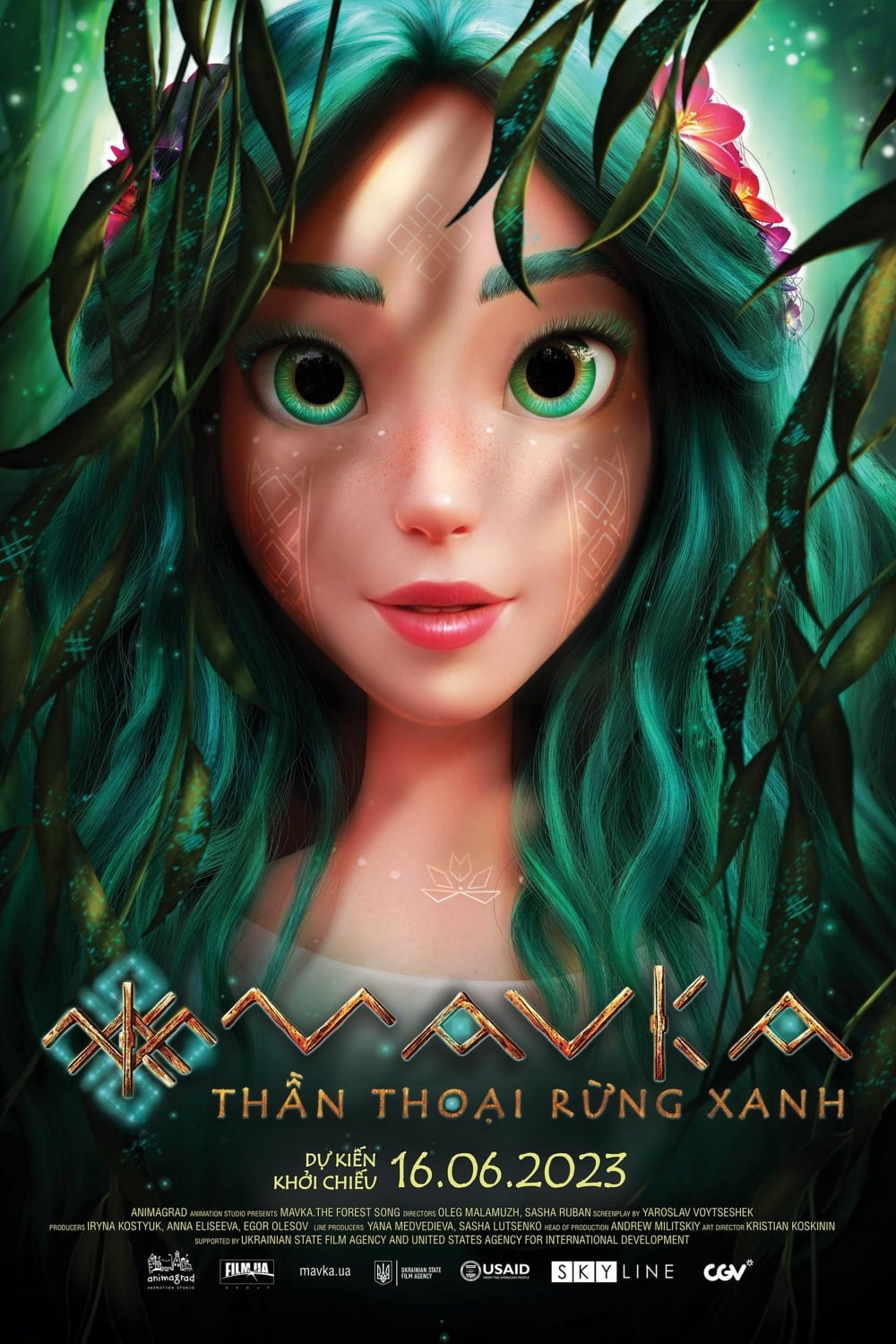 Poster Phim Mavka: Thần Thoại Rừng Xanh (Mavka: The Forest Song)