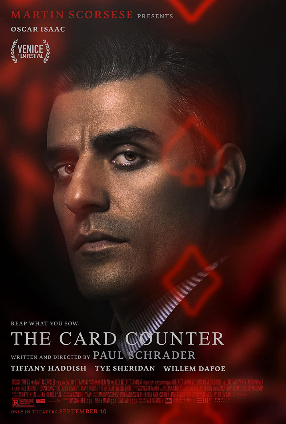 Poster Phim Máy Đếm Thẻ (The Card Counter)