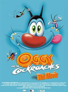 Poster Phim Mèo Oggy Và Những Chú Gián Tinh Nghịch (Oggy and the Cockroaches: The Movie)