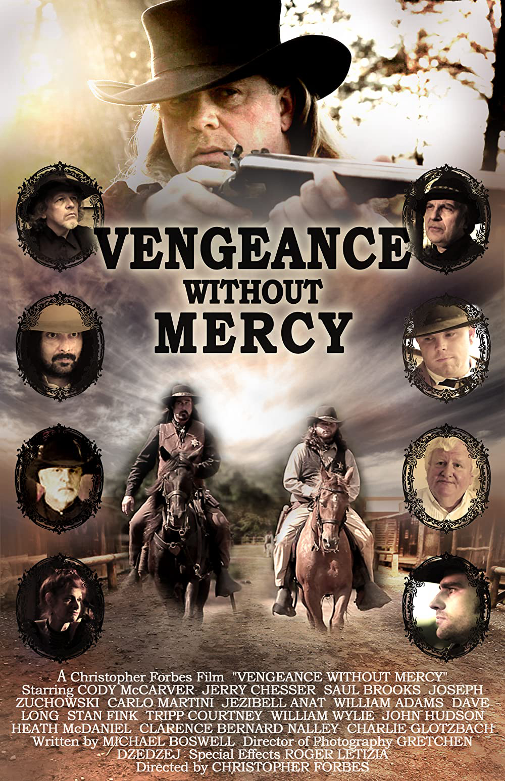 Poster Phim Miền Tây Khói Súng (Vengeance Without Mercy)