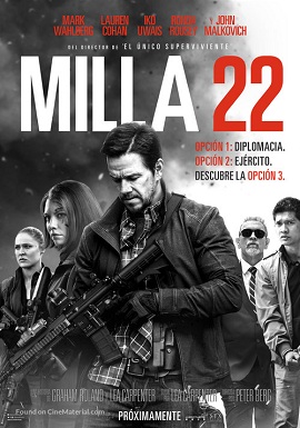 Poster Phim Mốc 22 (Mile 22)