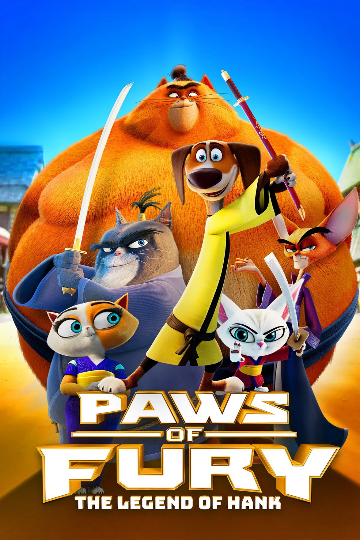 Poster Phim Môn Phái Võ Mèo: Huyền Thoại Một Chú Chó (Paws of Fury: The Legend of Hank)