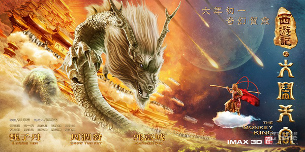 Poster Phim Monkey King: Náo Động Cung Điện Rồng (Monkey King: Uproar In Dragon Palace)
