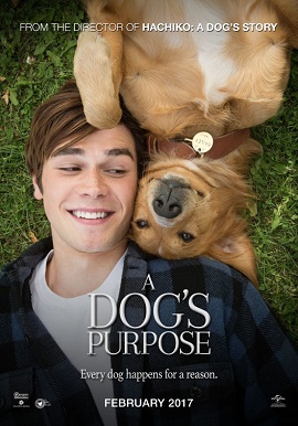 Poster Phim Mục Đích Sống Của Một Chú Chó (A Dog's Purpose)