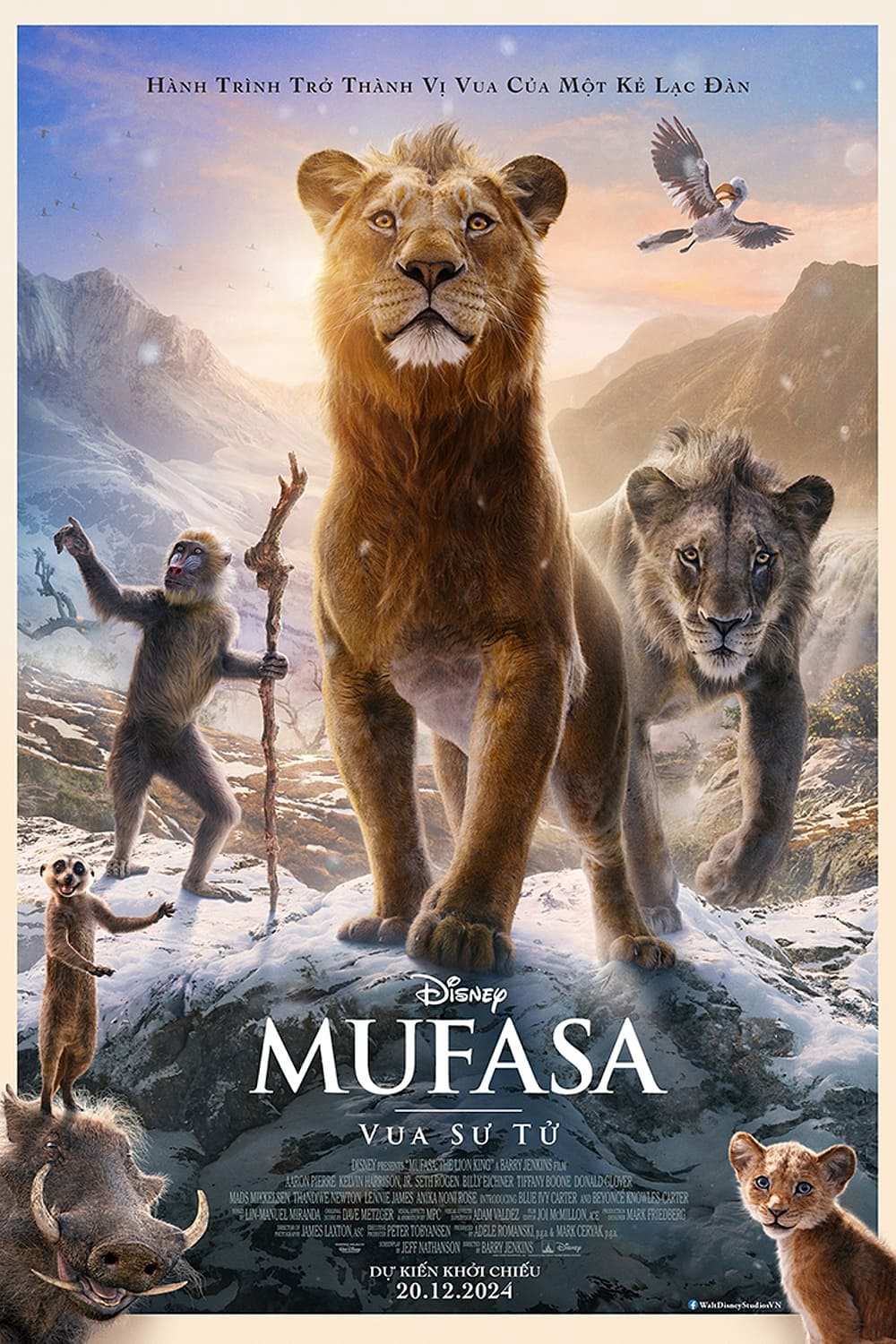 Poster Phim Mufasa: Vua Sư Tử (Mufasa: The Lion King)