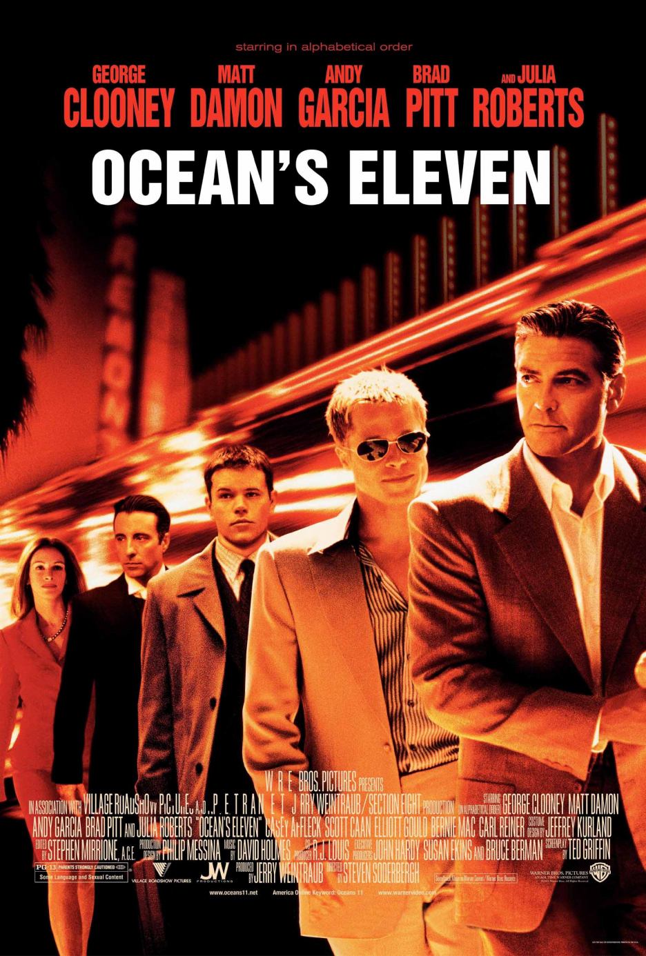 Poster Phim Mười Một Tên Cướp Thế Kỉ (Ocean's Eleven)