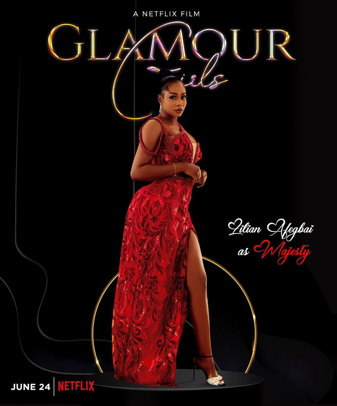 Poster Phim Năm cô gái quyến rũ (Glamour Girls)