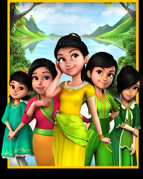 Poster Phim Năm công chúa Limau (Puteri)