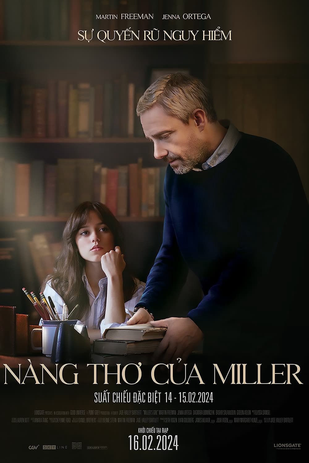 Poster Phim Nàng Thơ Của Miller (Miller's Girl)
