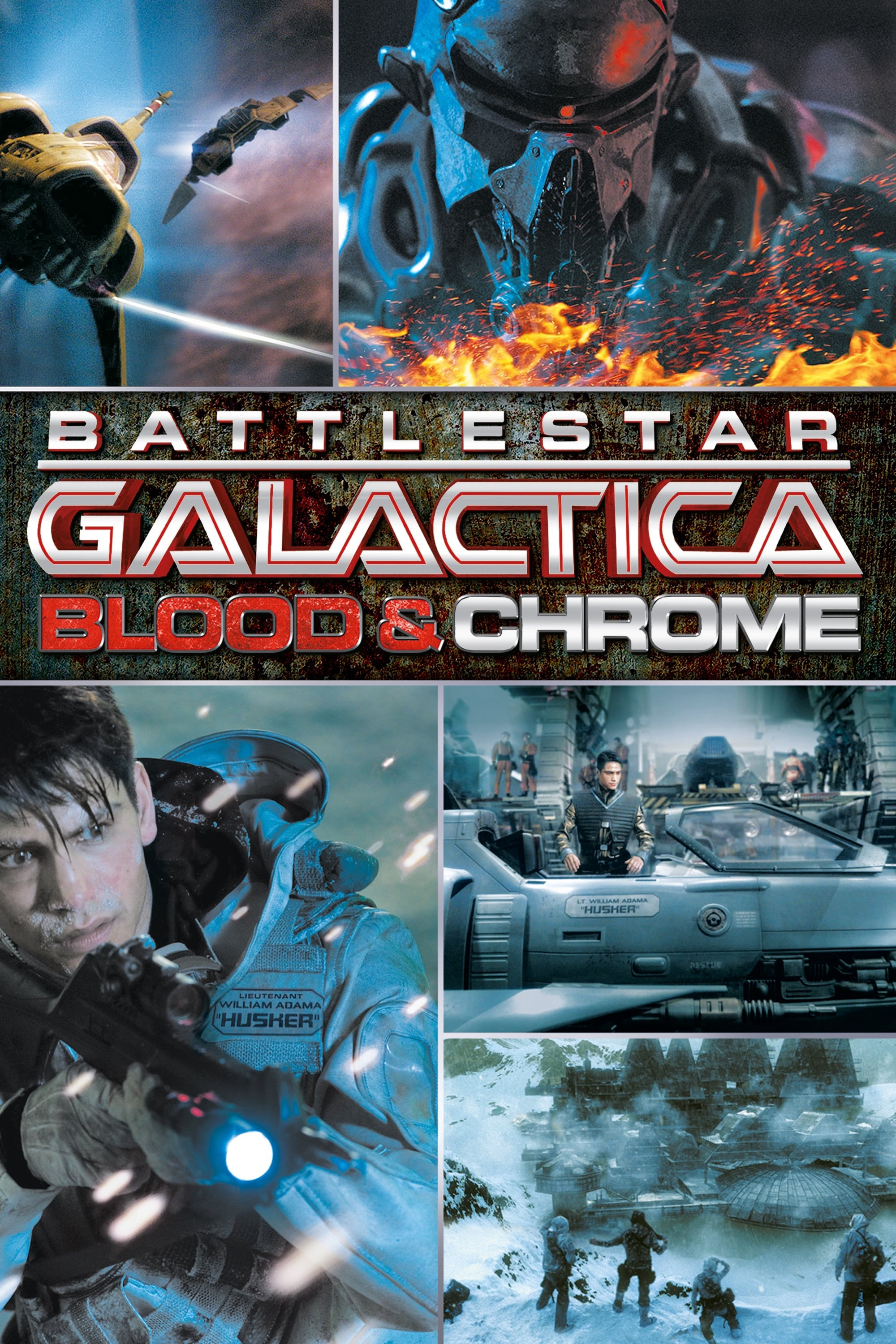 Xem Phim Ngân Hà Đại Chiến (Battlestar Galactica: Blood & Chrome)