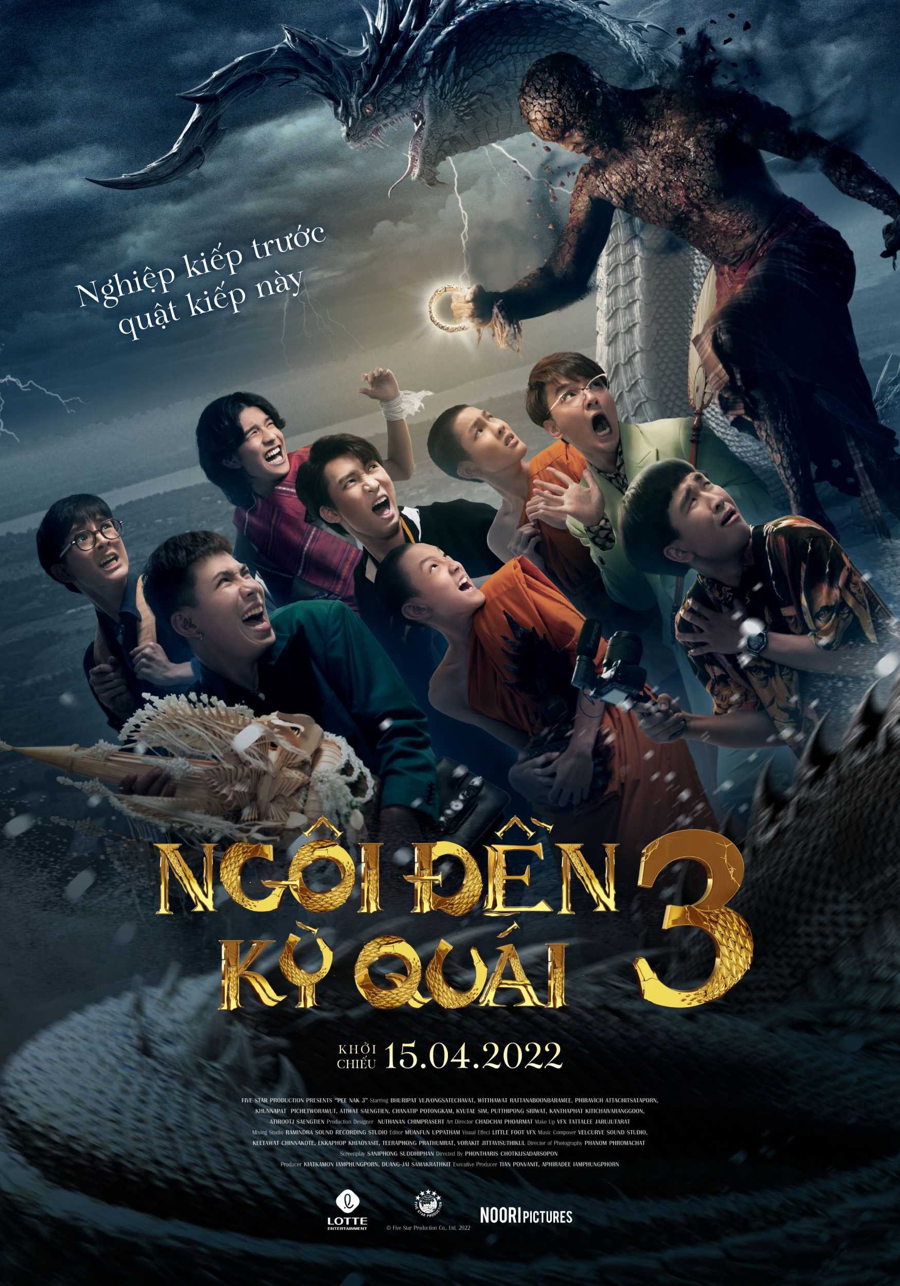 Poster Phim Ngôi Đền Kỳ Quái 3 (Pee Nak 3)