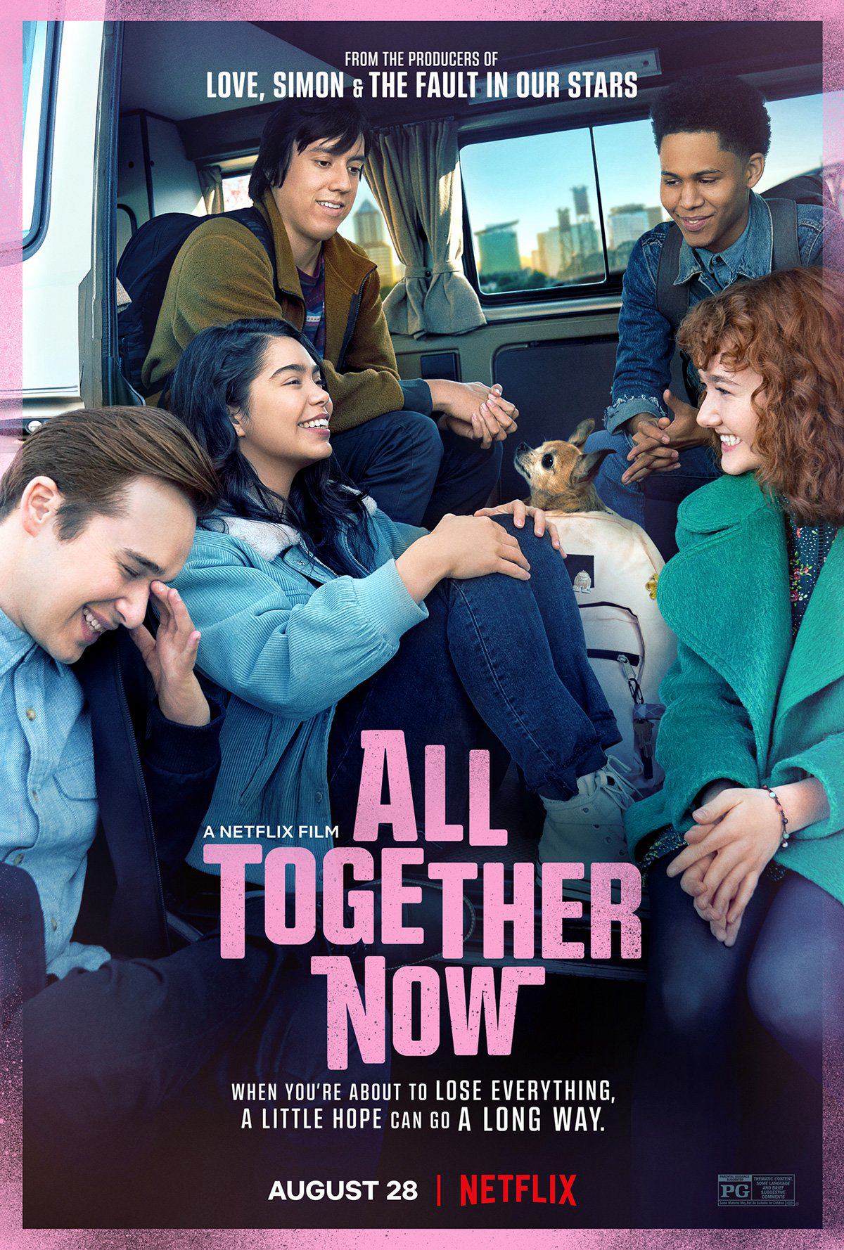 Poster Phim Ngôi sao hy vọng của Amber (All Together Now)