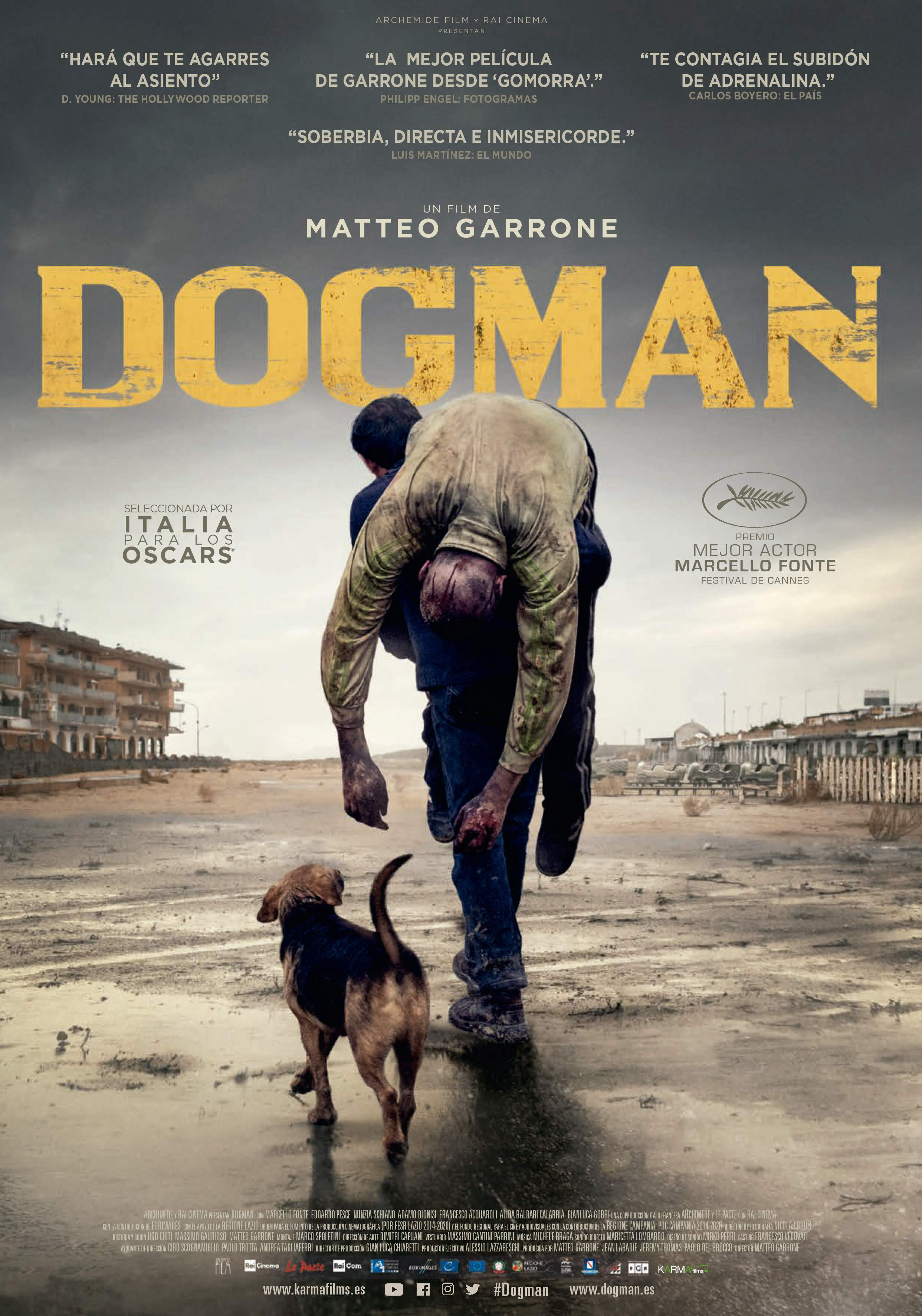 Poster Phim Người Chăm Sóc Chó (Dogman)